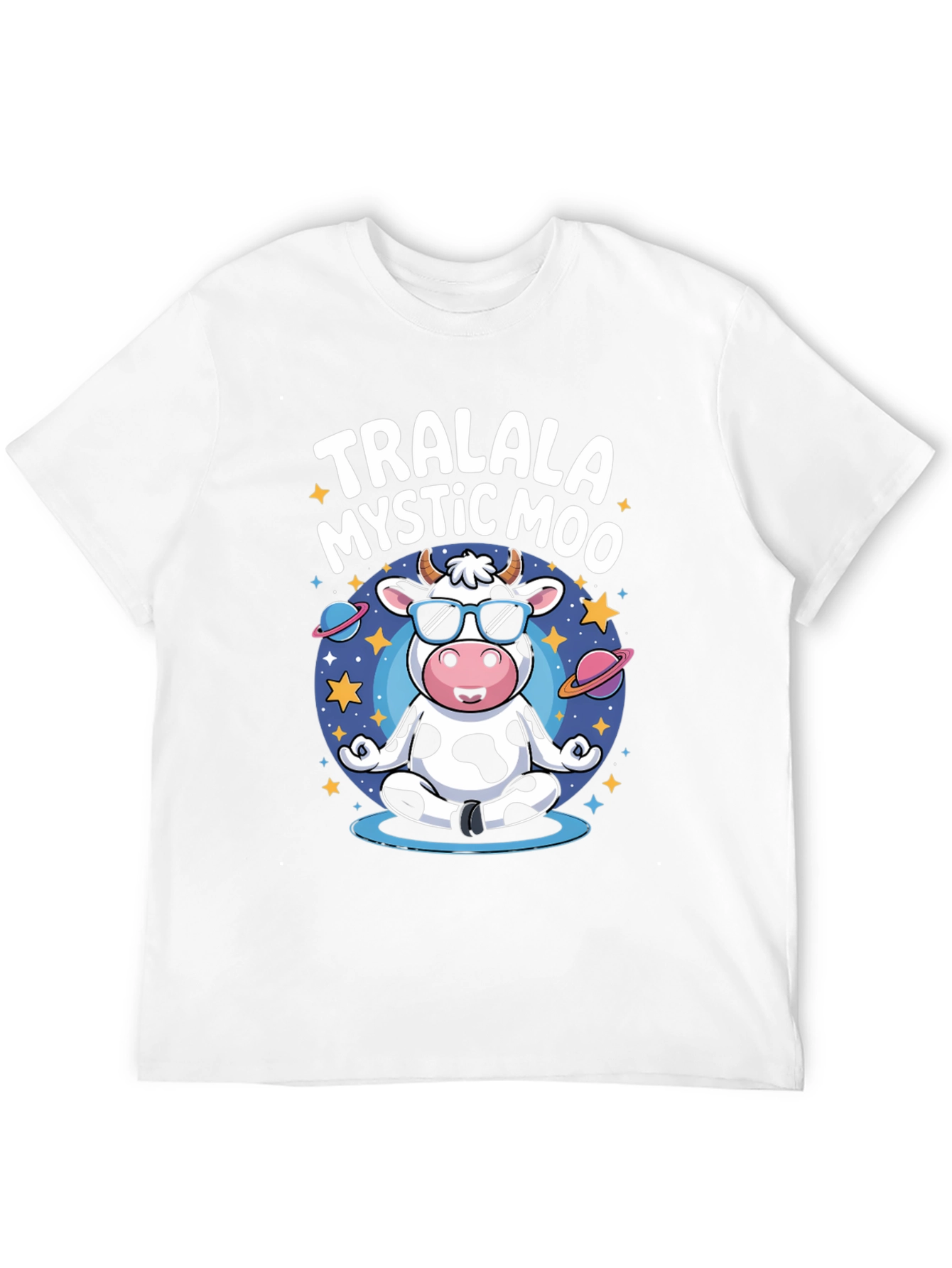 TralaLa Mystic Moo Black T-Shirt