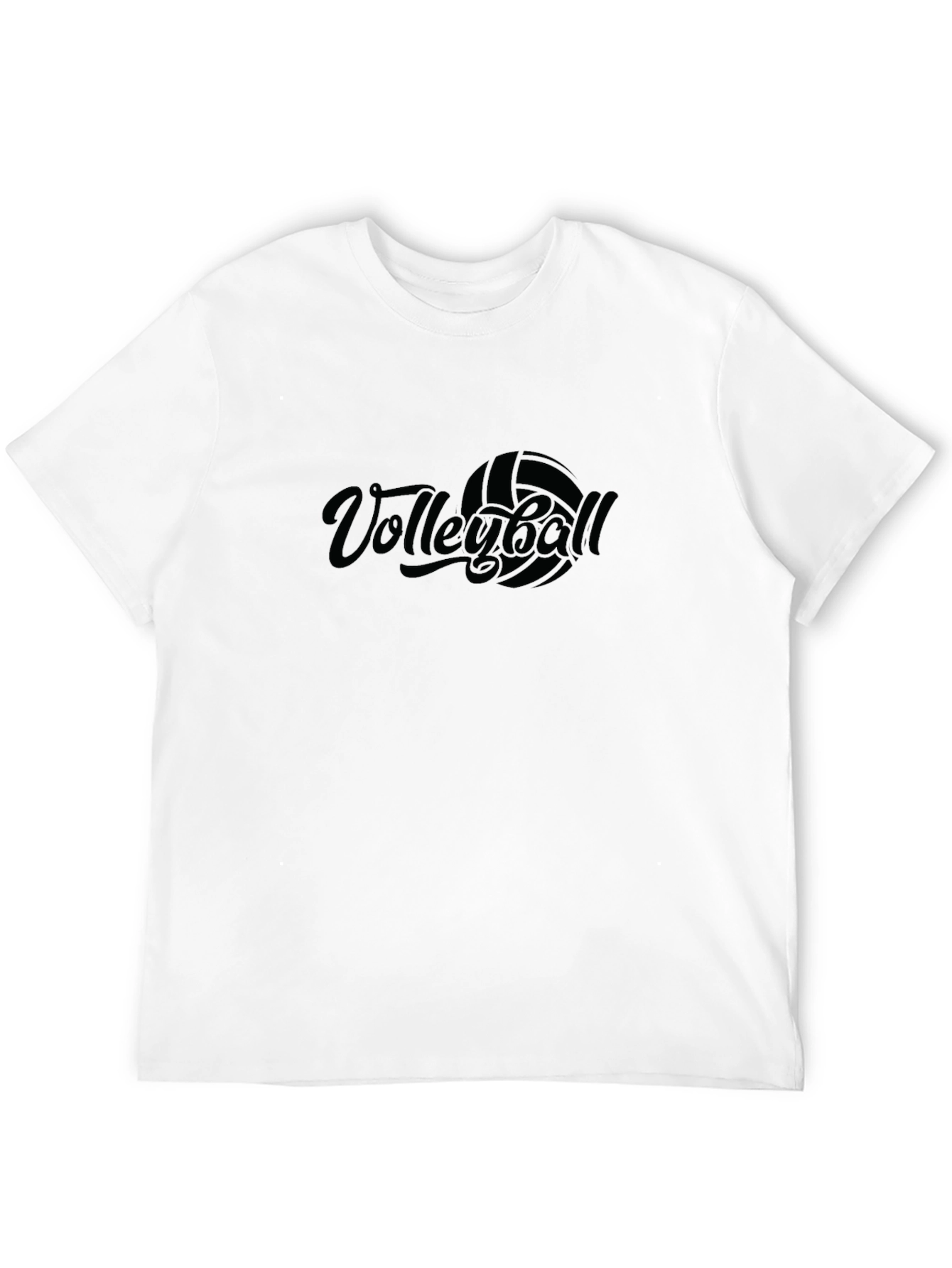 Volleyball Graphic T-Shirt - Sporty Casual Wear
