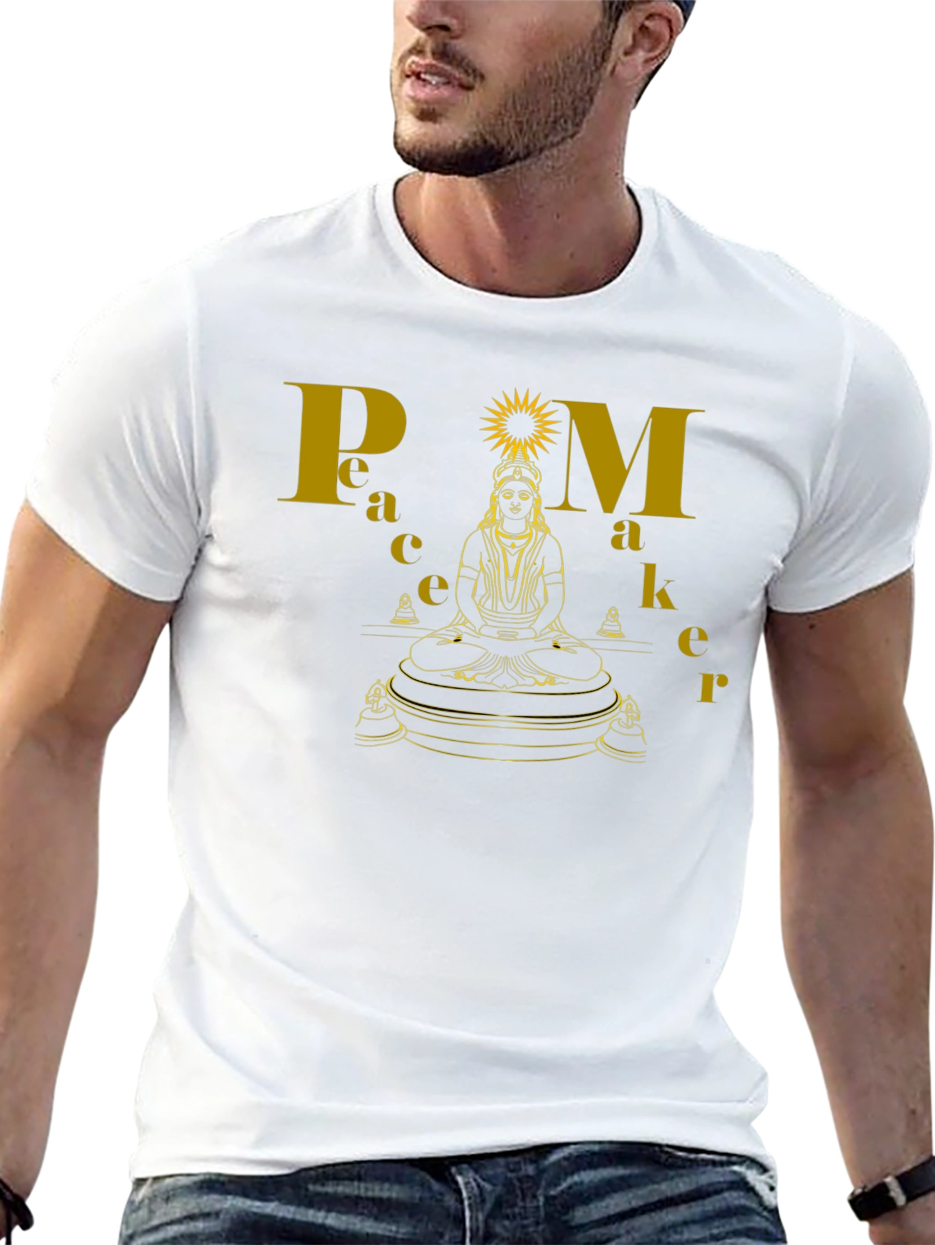 Peacemaker Graphic Print T-Shirt