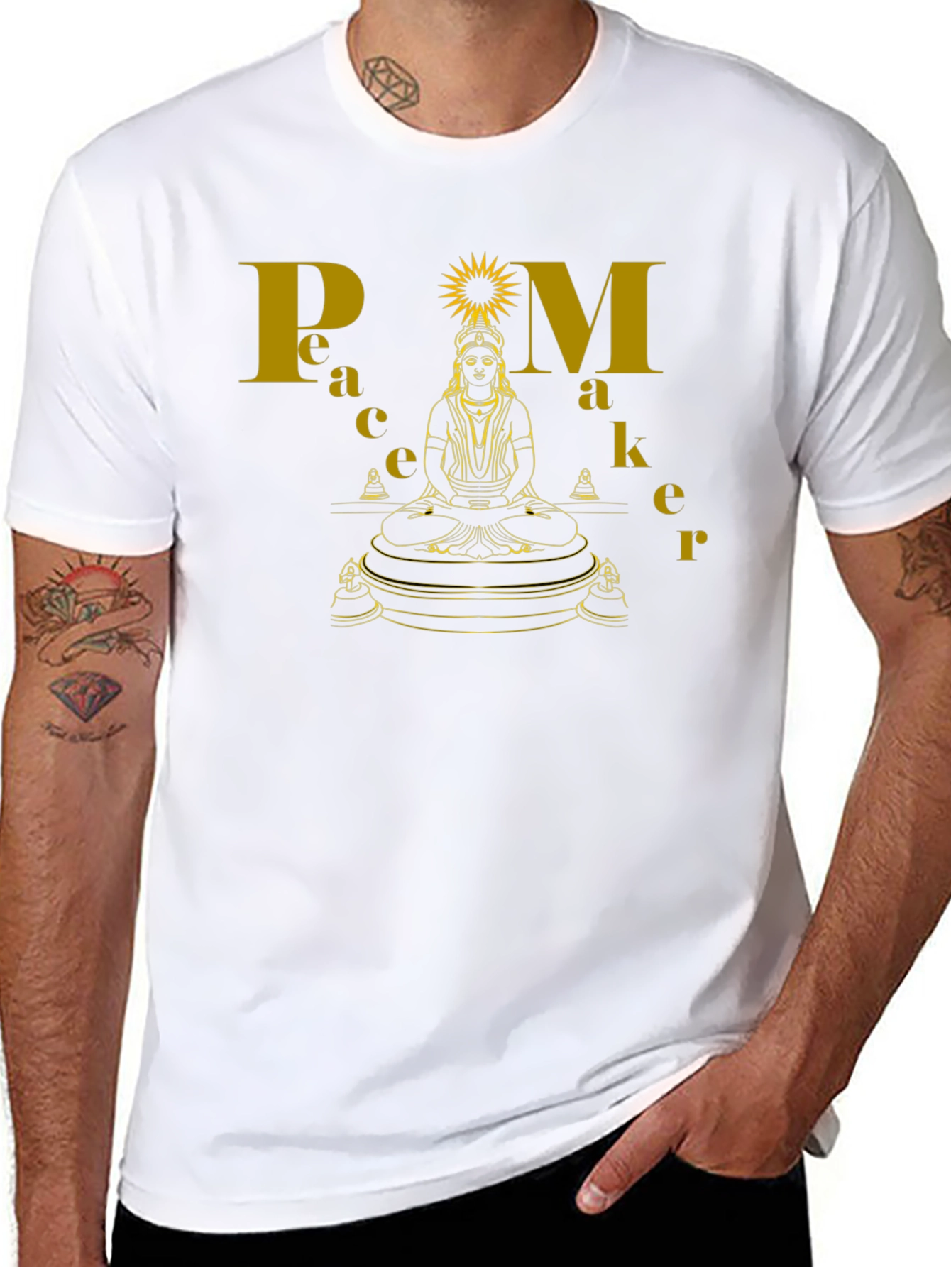 Peacemaker Graphic Print T-Shirt