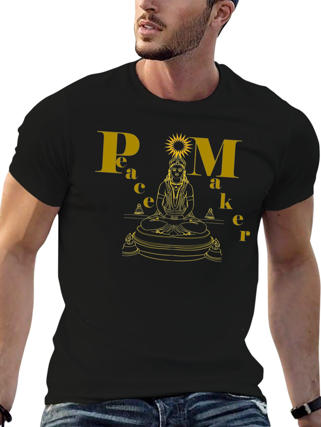 Peacemaker Graphic Print T-Shirt