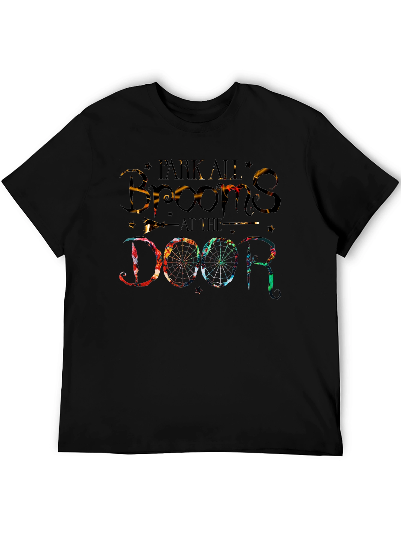Park All Brooms at the Door Halloween T-Shirt