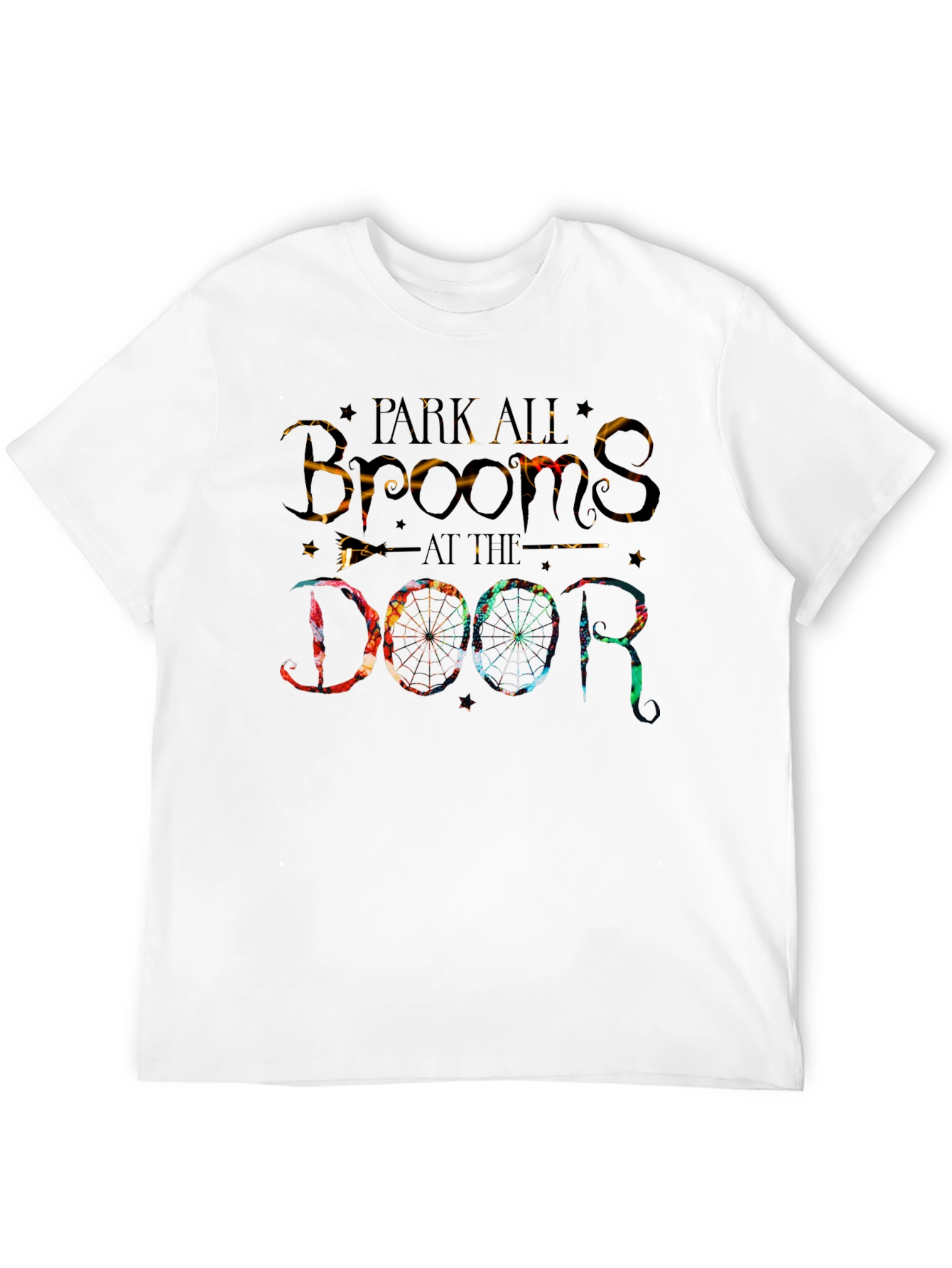 Park All Brooms at the Door Halloween T-Shirt