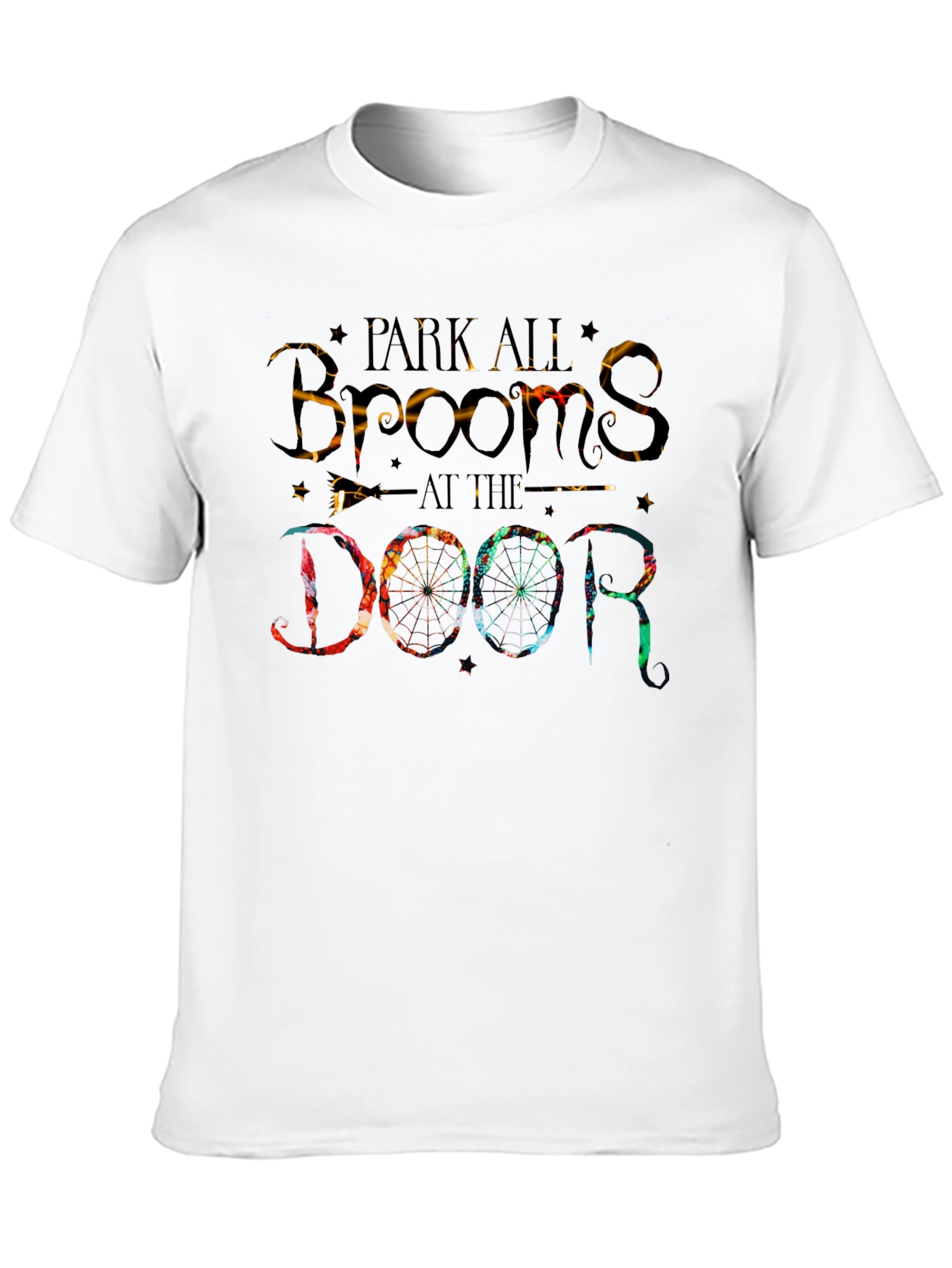 Park All Brooms at the Door Halloween T-Shirt