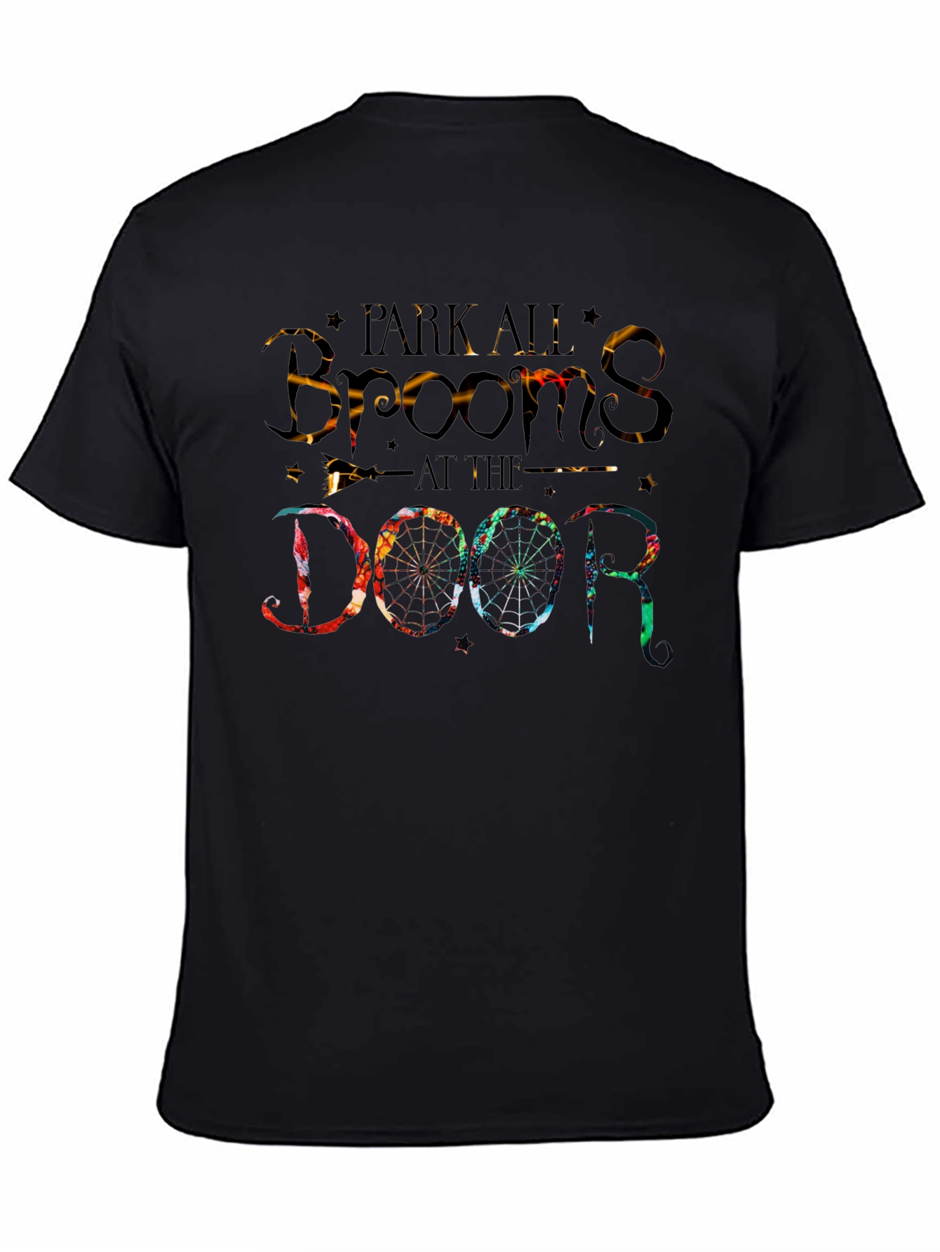 Park All Brooms at the Door Halloween T-Shirt