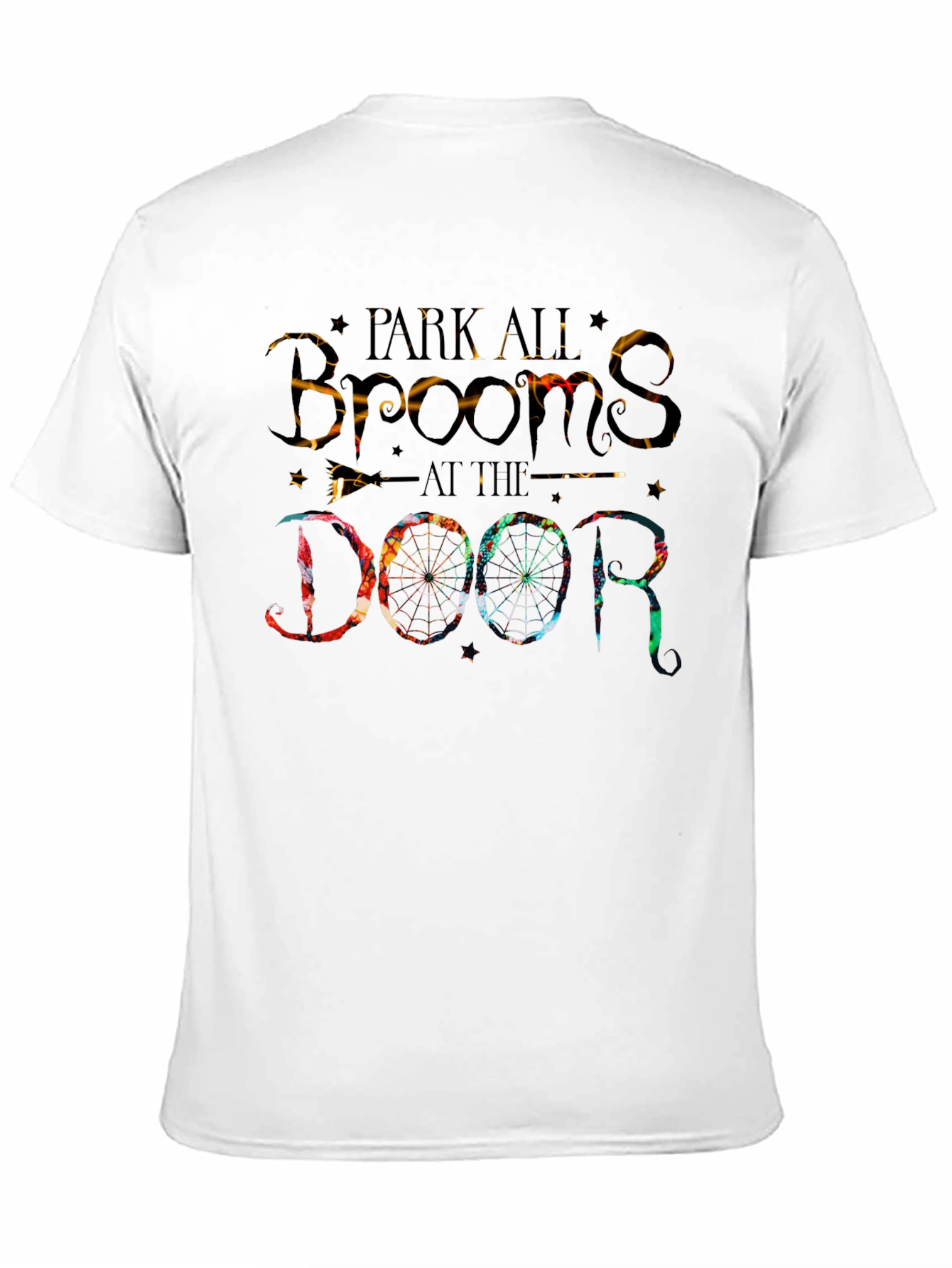 Park All Brooms at the Door Halloween T-Shirt