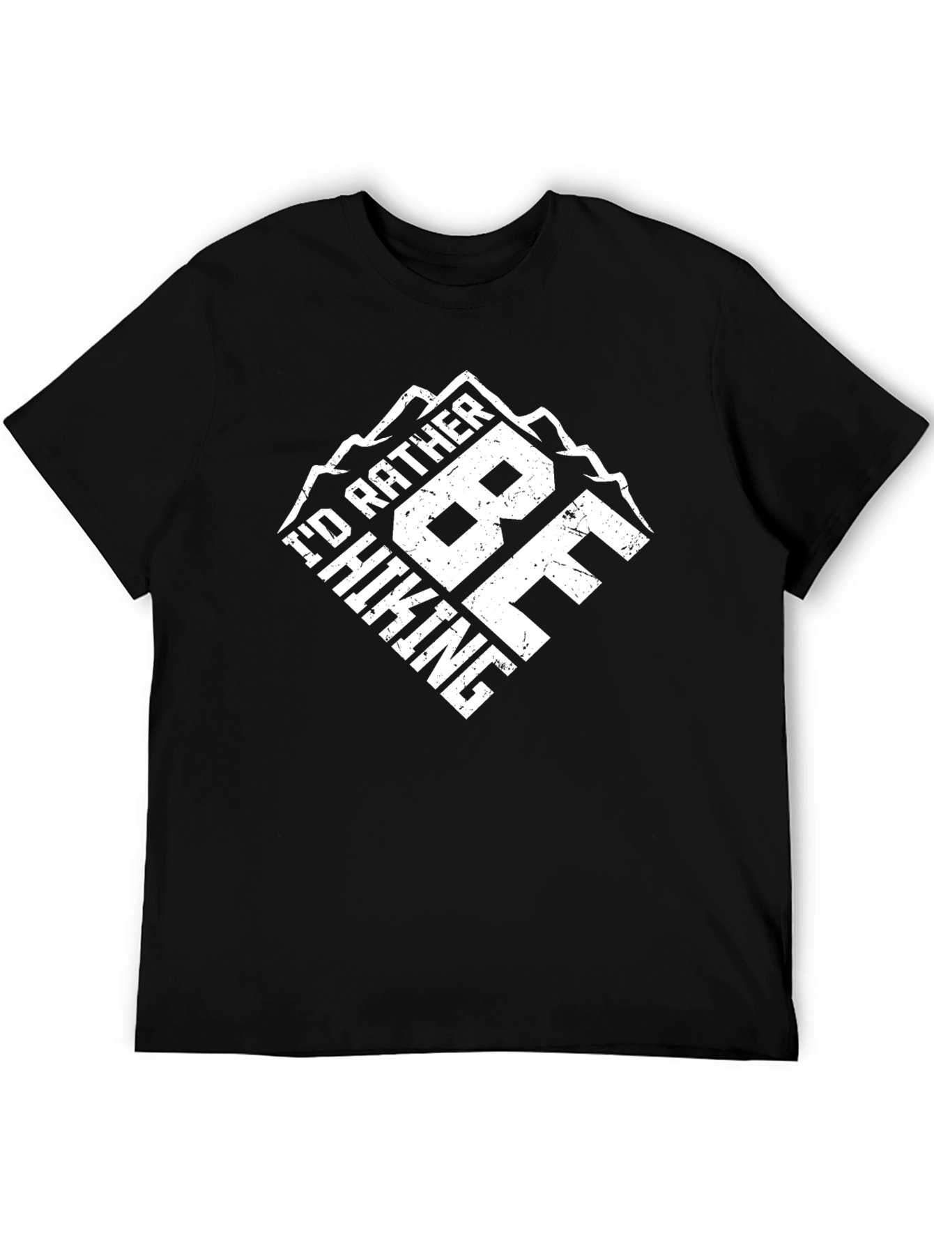 Hiking Graphic T-Shirt - Id Rather Be