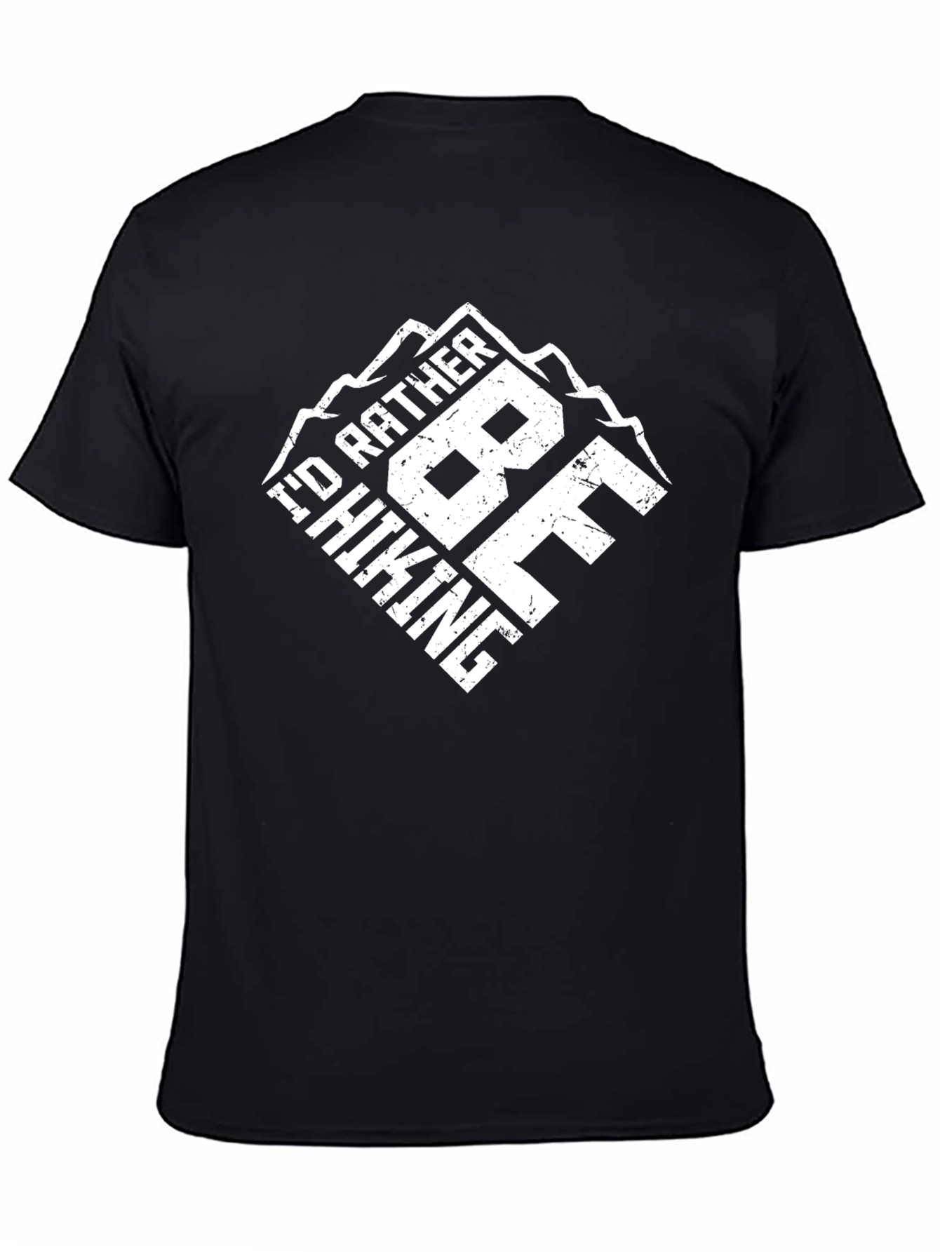 Hiking Graphic T-Shirt - Id Rather Be