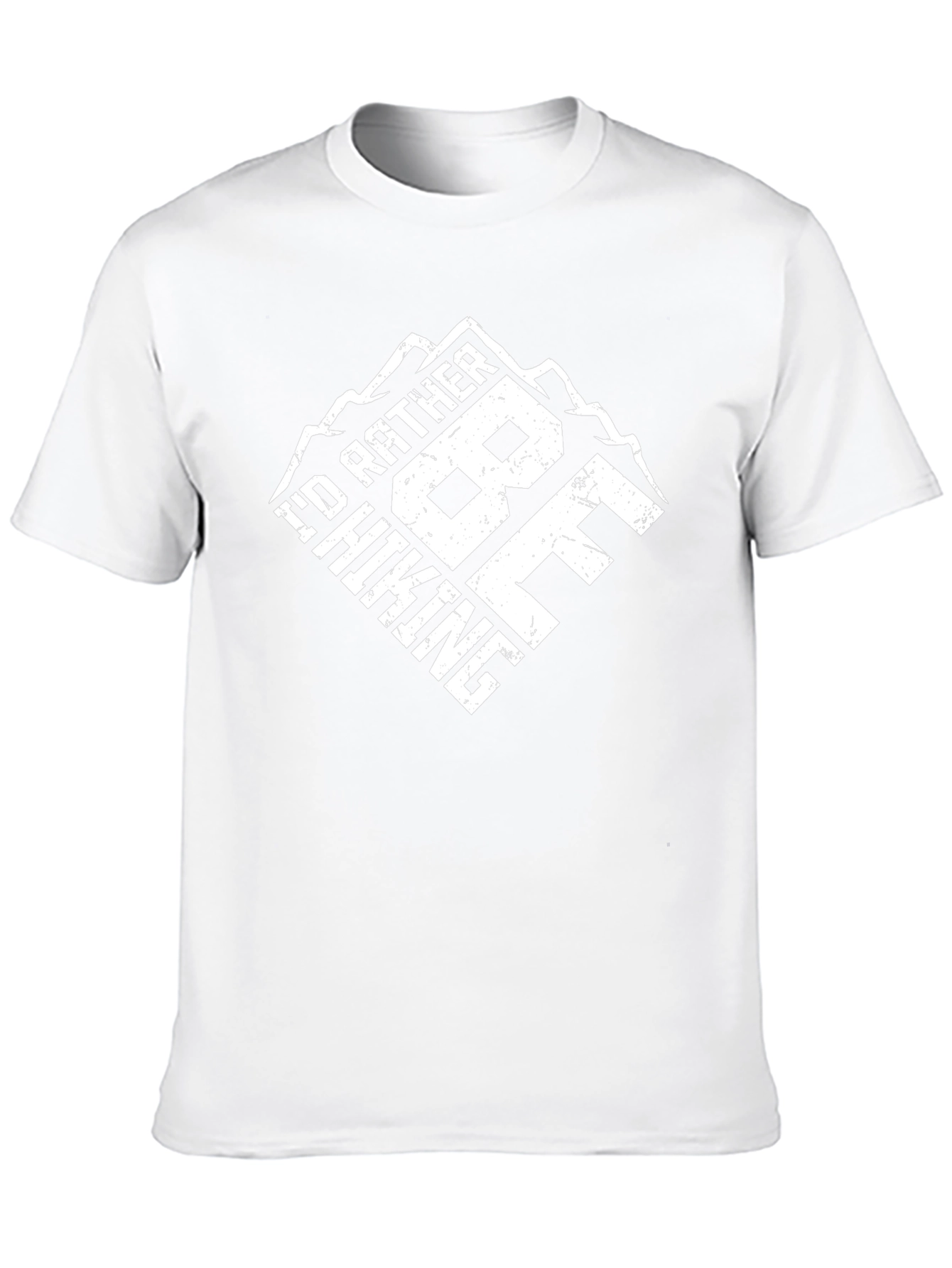 Hiking Graphic T-Shirt - Id Rather Be