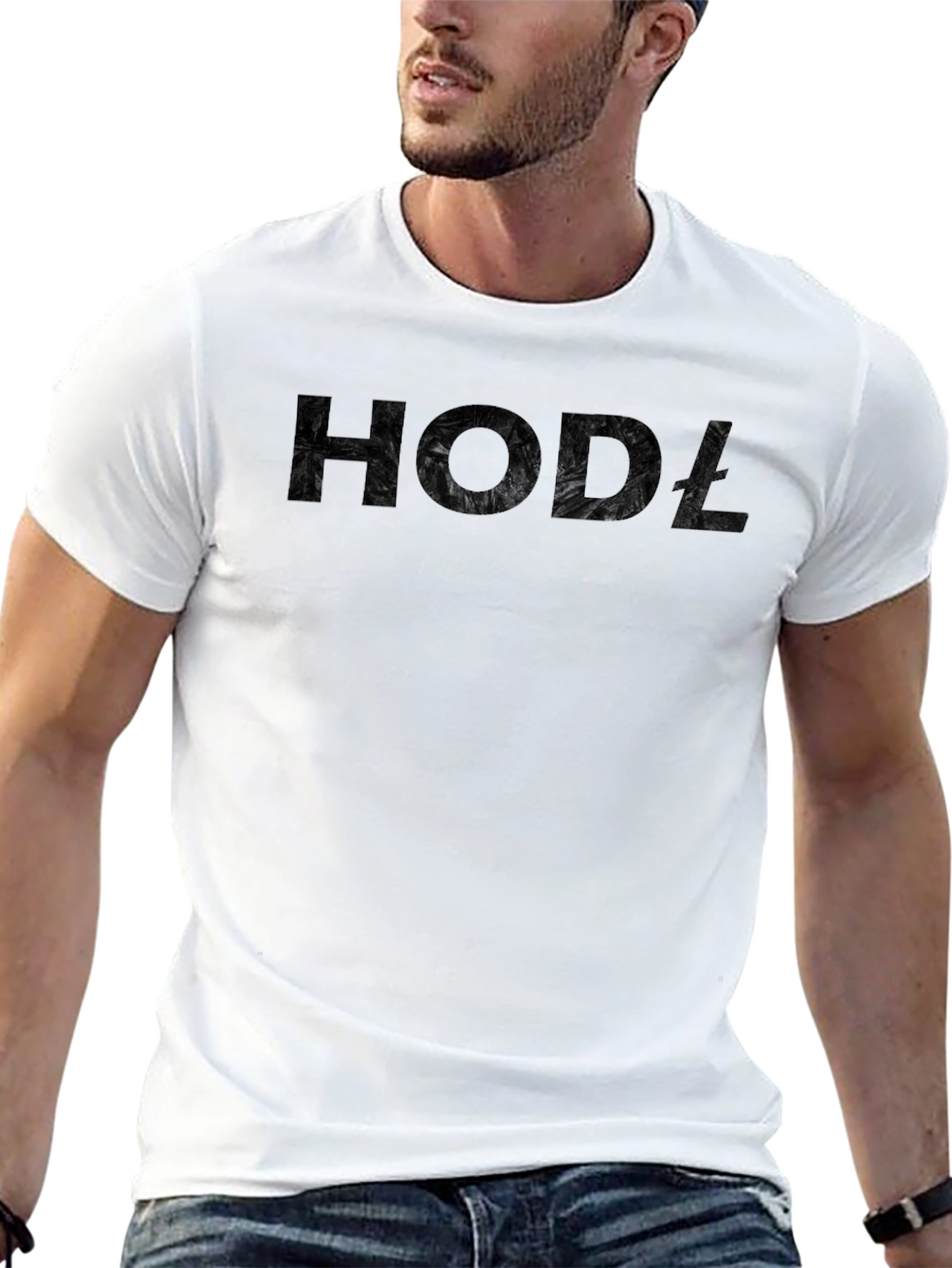 Black HODL T-Shirt - Crypto Enthusiast Apparel