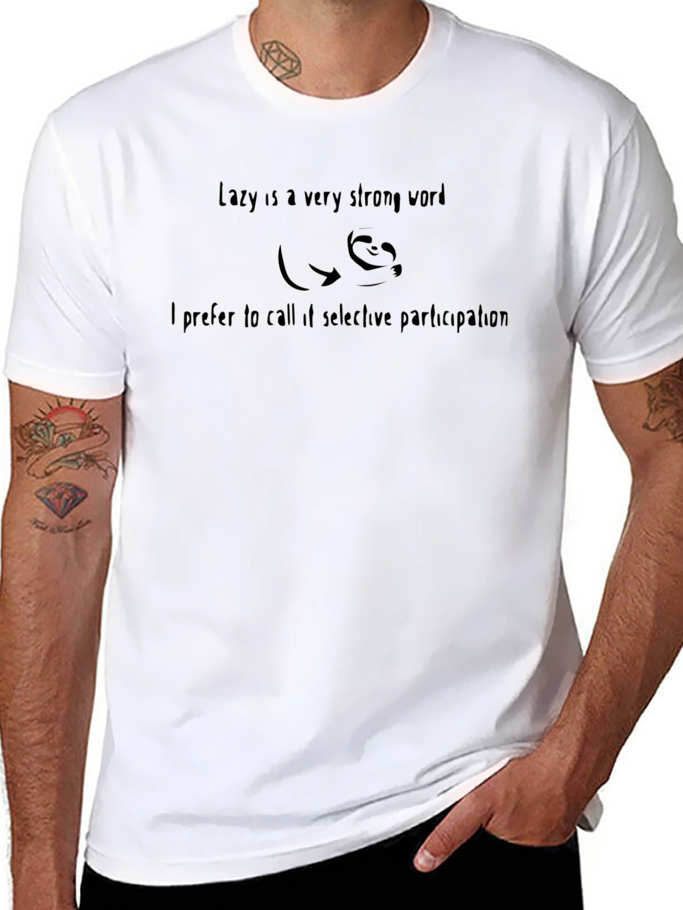 Lazy Selective Participation T-Shirt