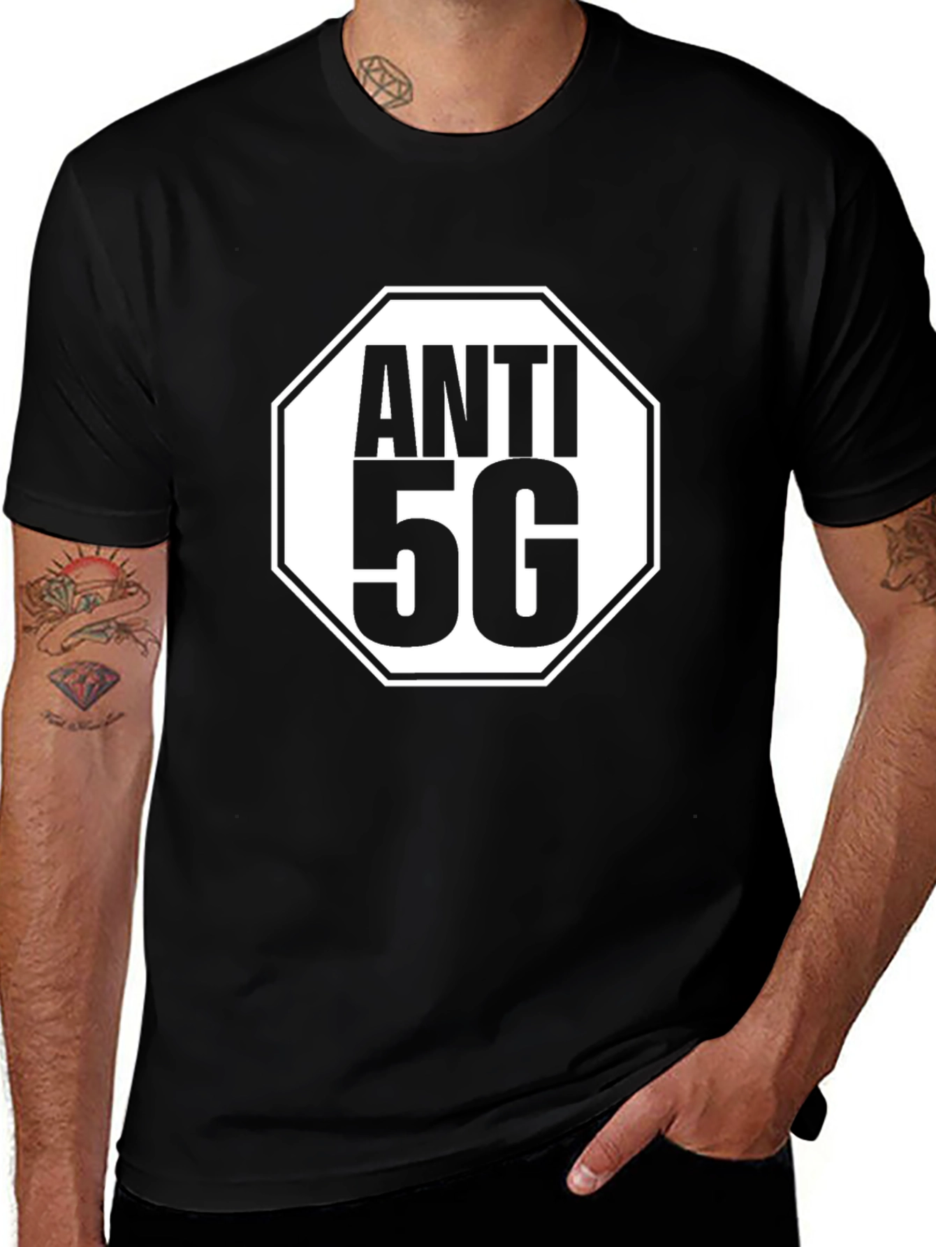 Anti 5G Graphic Tee