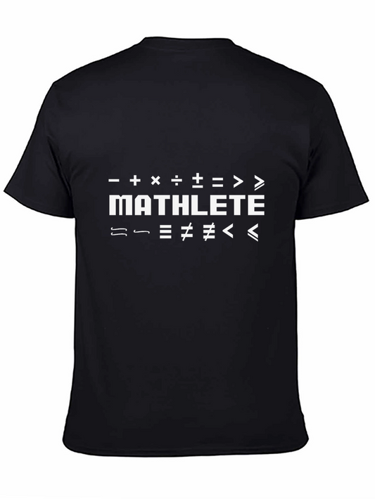 Mathlete Equation Black T-Shirt
