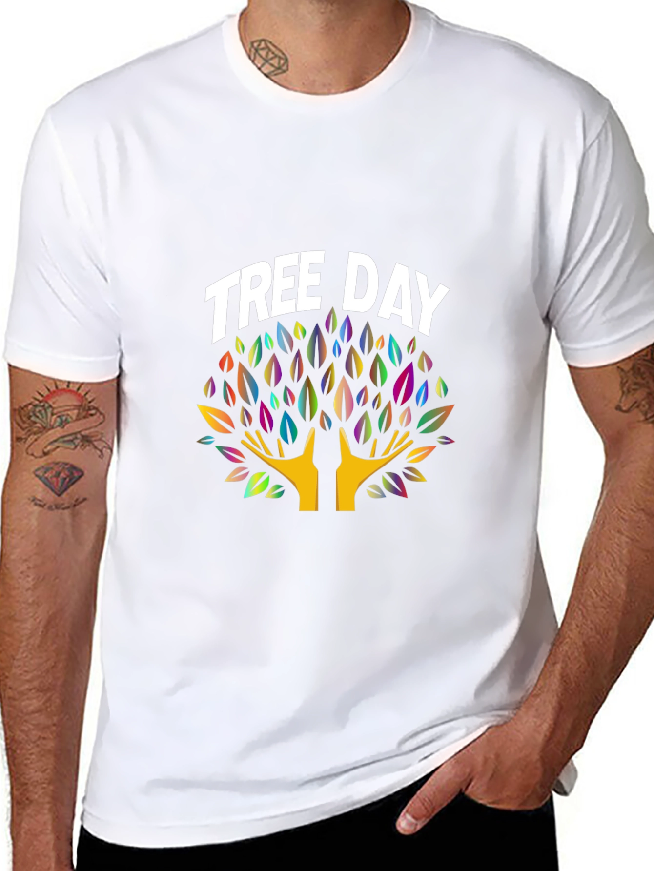 Tree Day Graphic Tee - Nature Lover Shirt