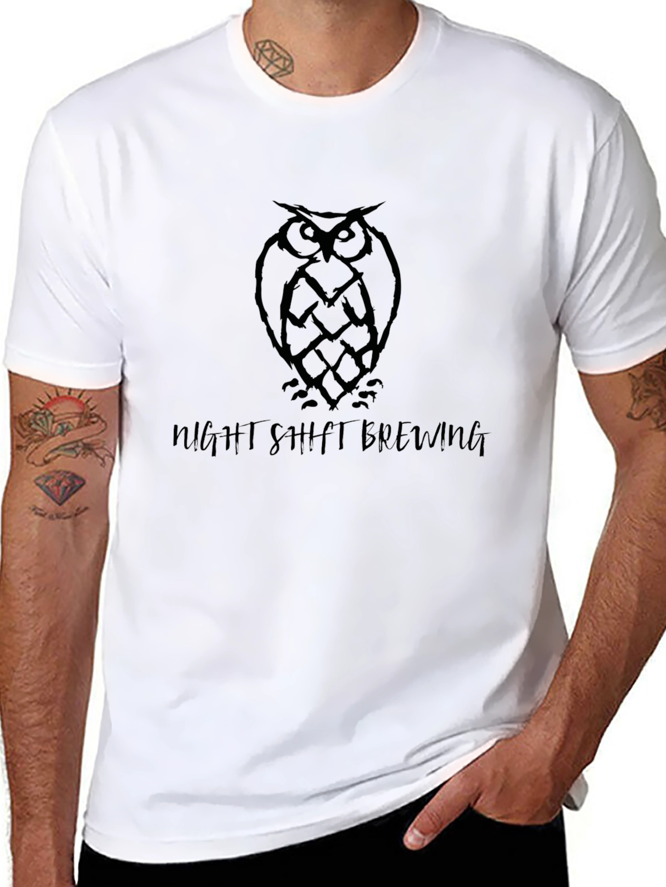 Night Shift Brewing Owl T-Shirt