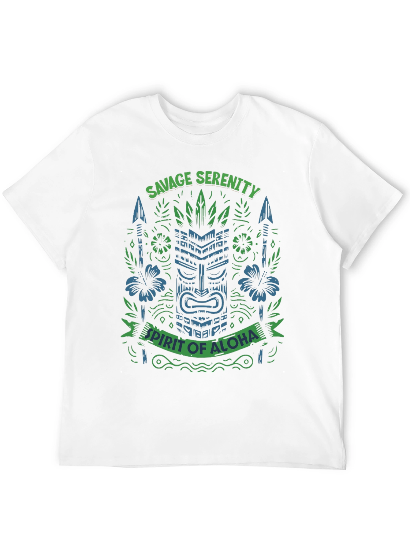 Savage Serenity Spirit of Aloha Graphic Tee