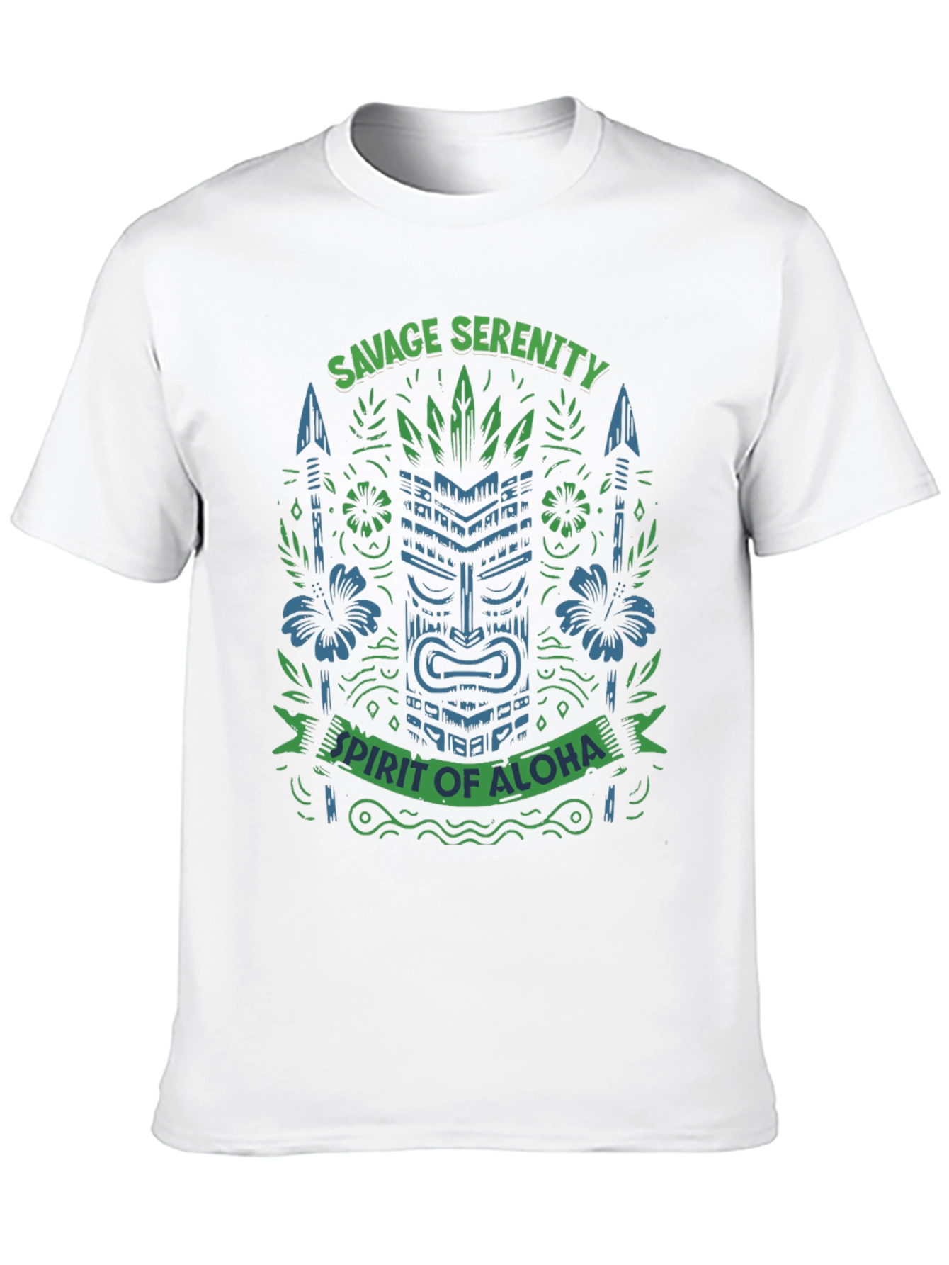 Savage Serenity Spirit of Aloha Graphic Tee