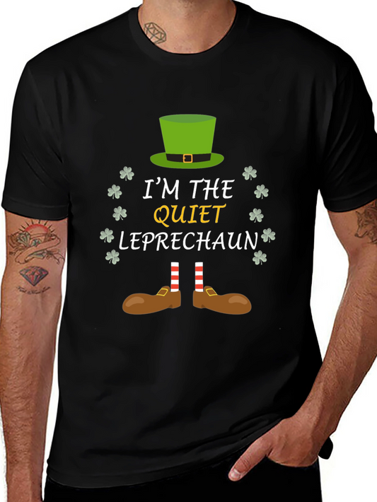 Quiet Leprechaun St. Patricks Day Graphic Tee