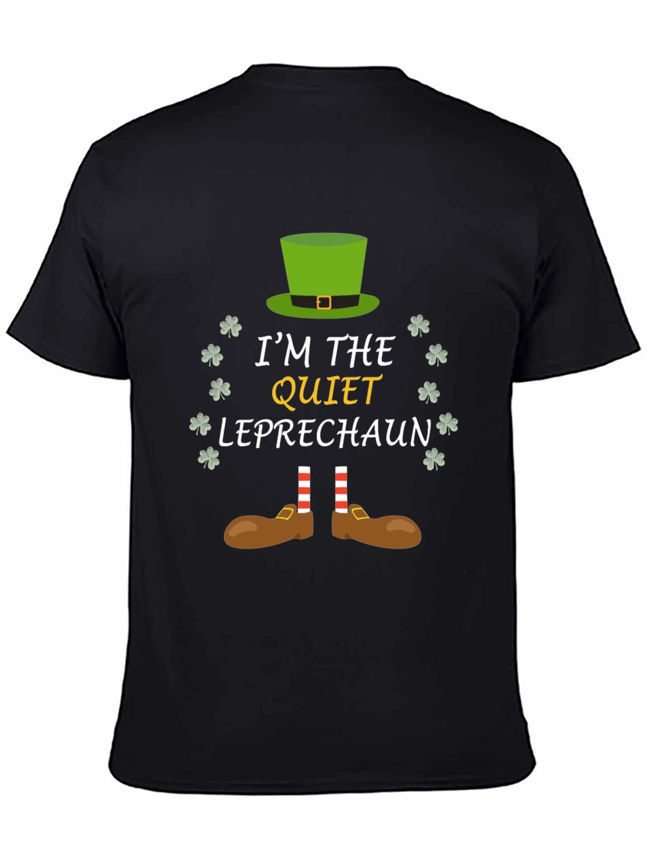 Quiet Leprechaun St. Patricks Day Graphic Tee