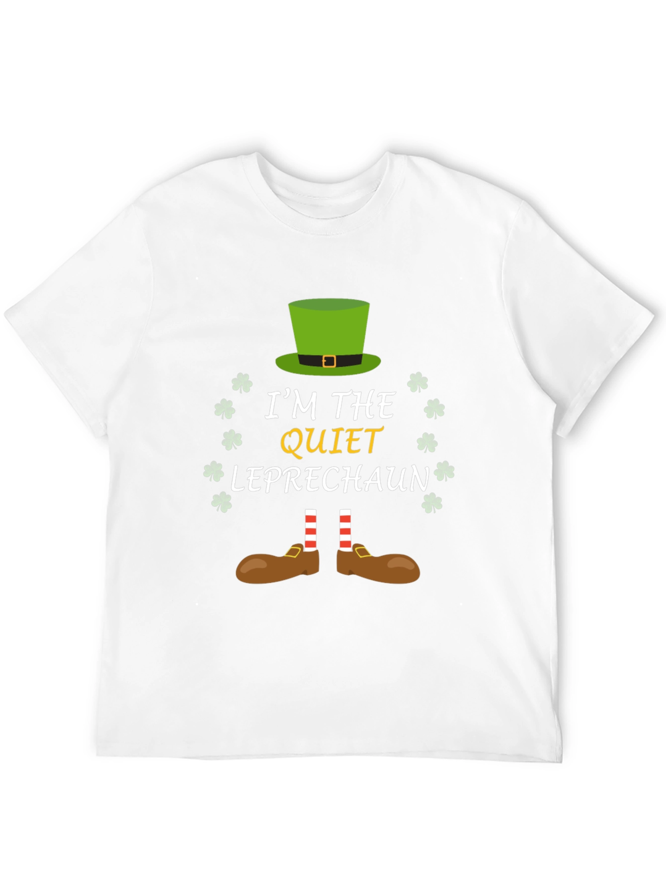 Quiet Leprechaun St. Patricks Day Graphic Tee