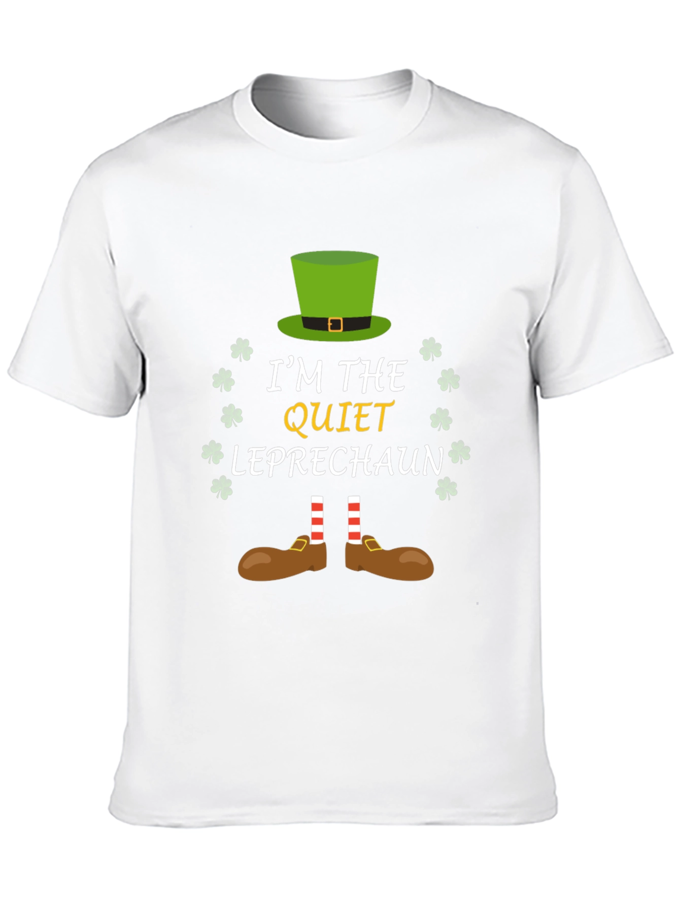 Quiet Leprechaun St. Patricks Day Graphic Tee