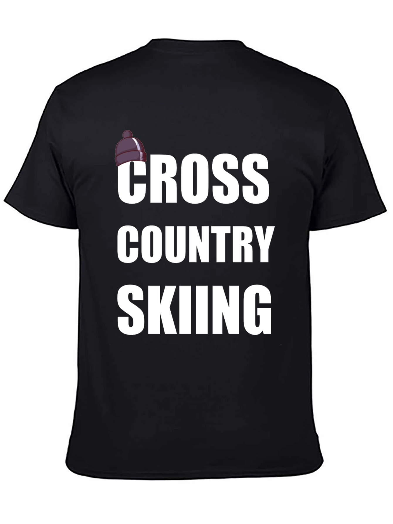 Cross Country Skiing Graphic T-Shirt