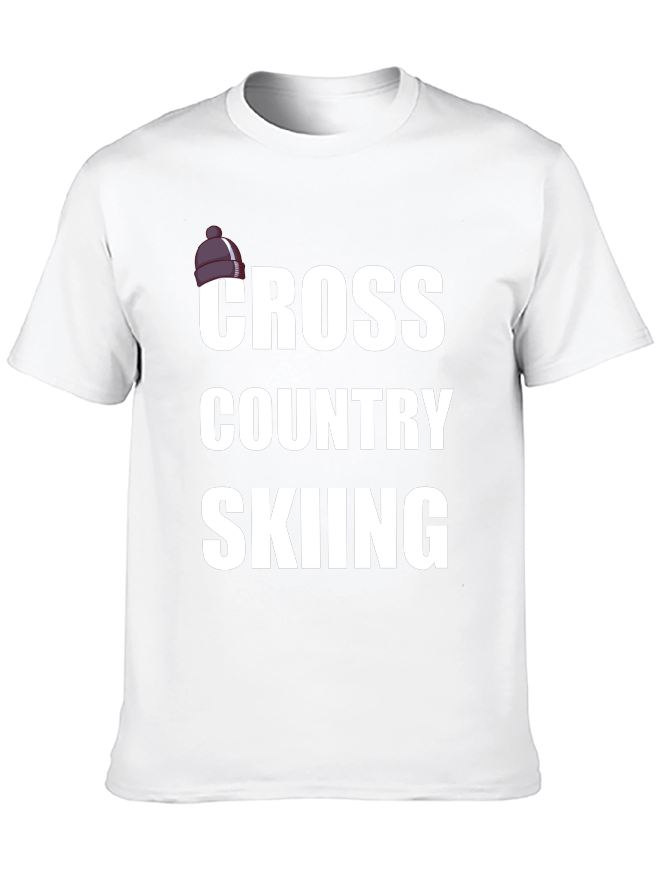 Cross Country Skiing Graphic T-Shirt