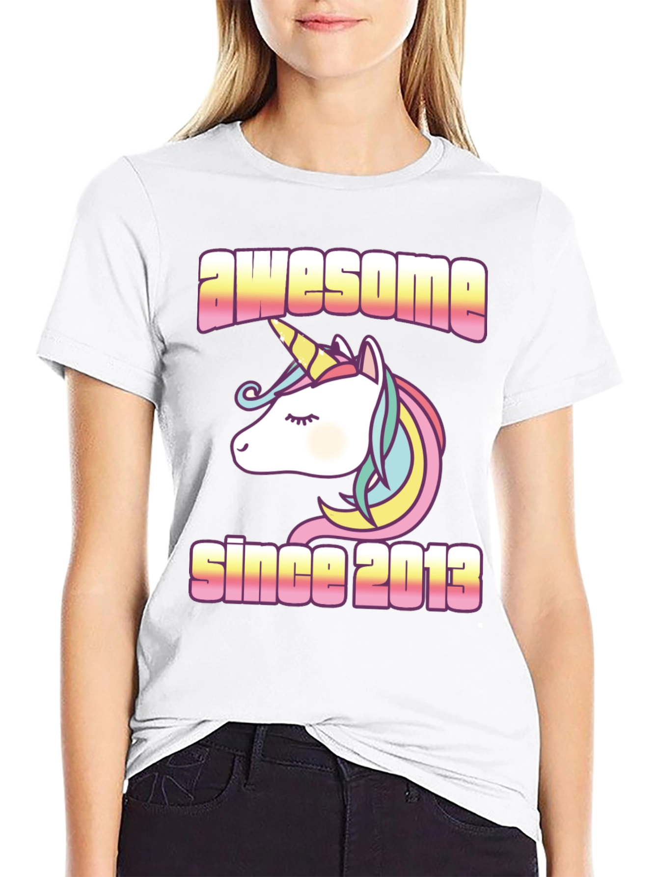 Awesome Since 2013 Unicorn T-Shirt