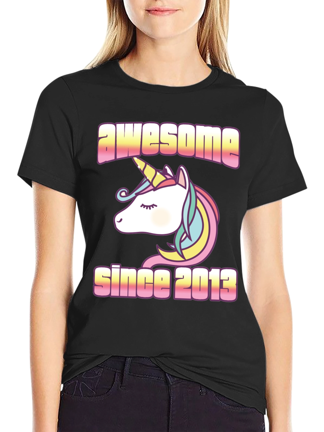 Awesome Since 2013 Unicorn T-Shirt