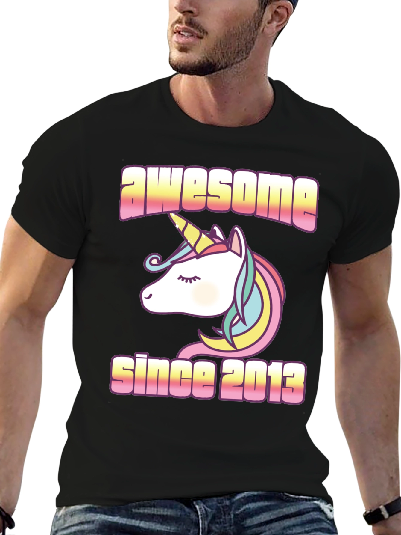 Awesome Since 2013 Unicorn T-Shirt