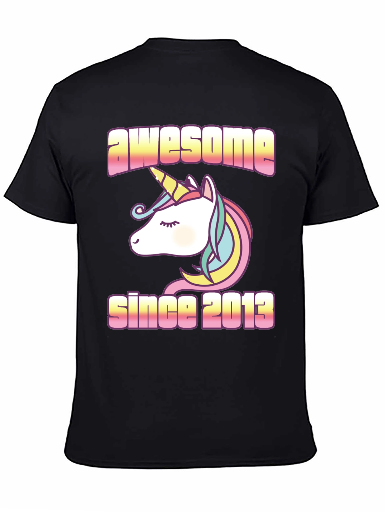 Awesome Since 2013 Unicorn T-Shirt
