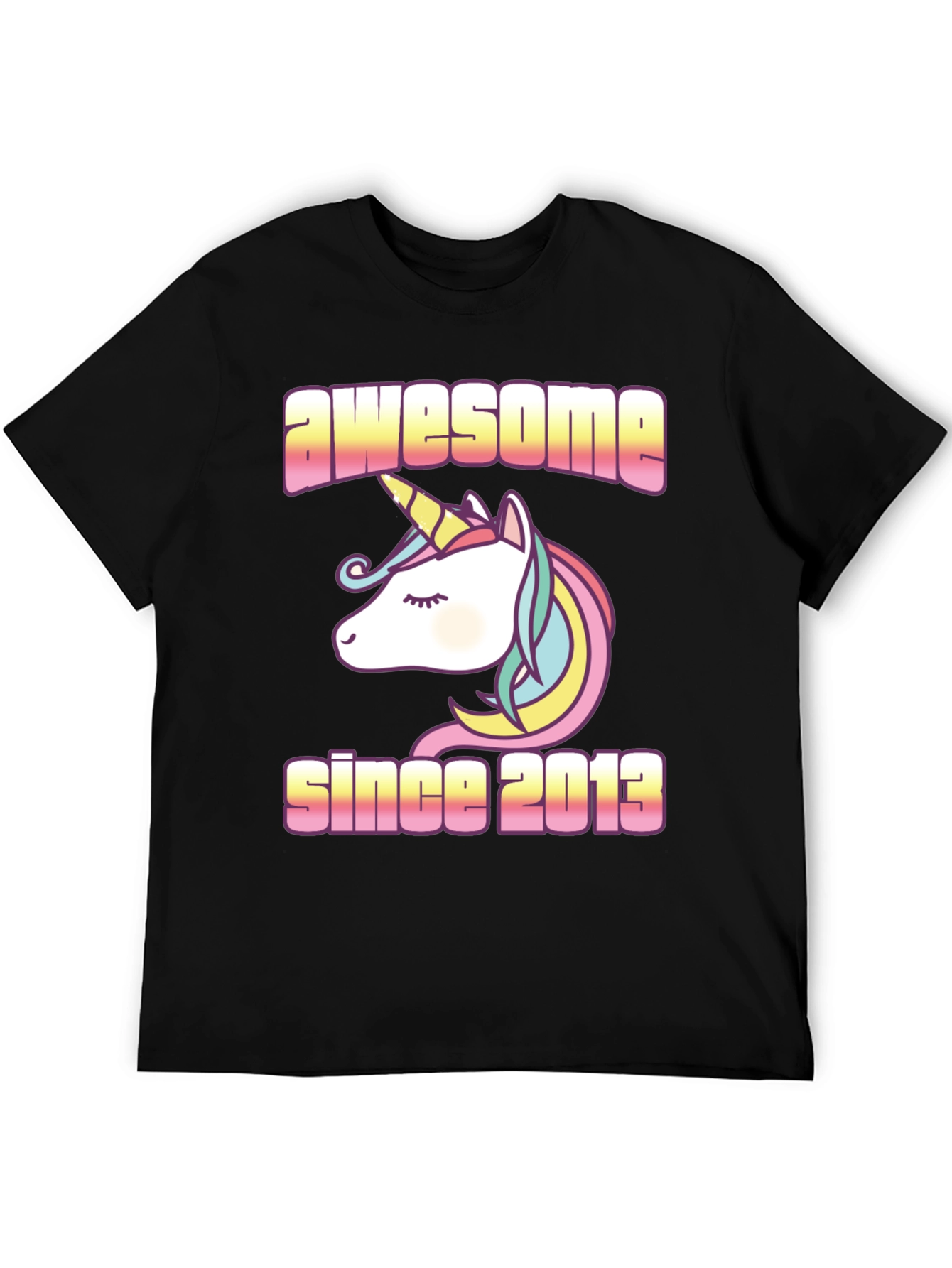 Awesome Since 2013 Unicorn T-Shirt