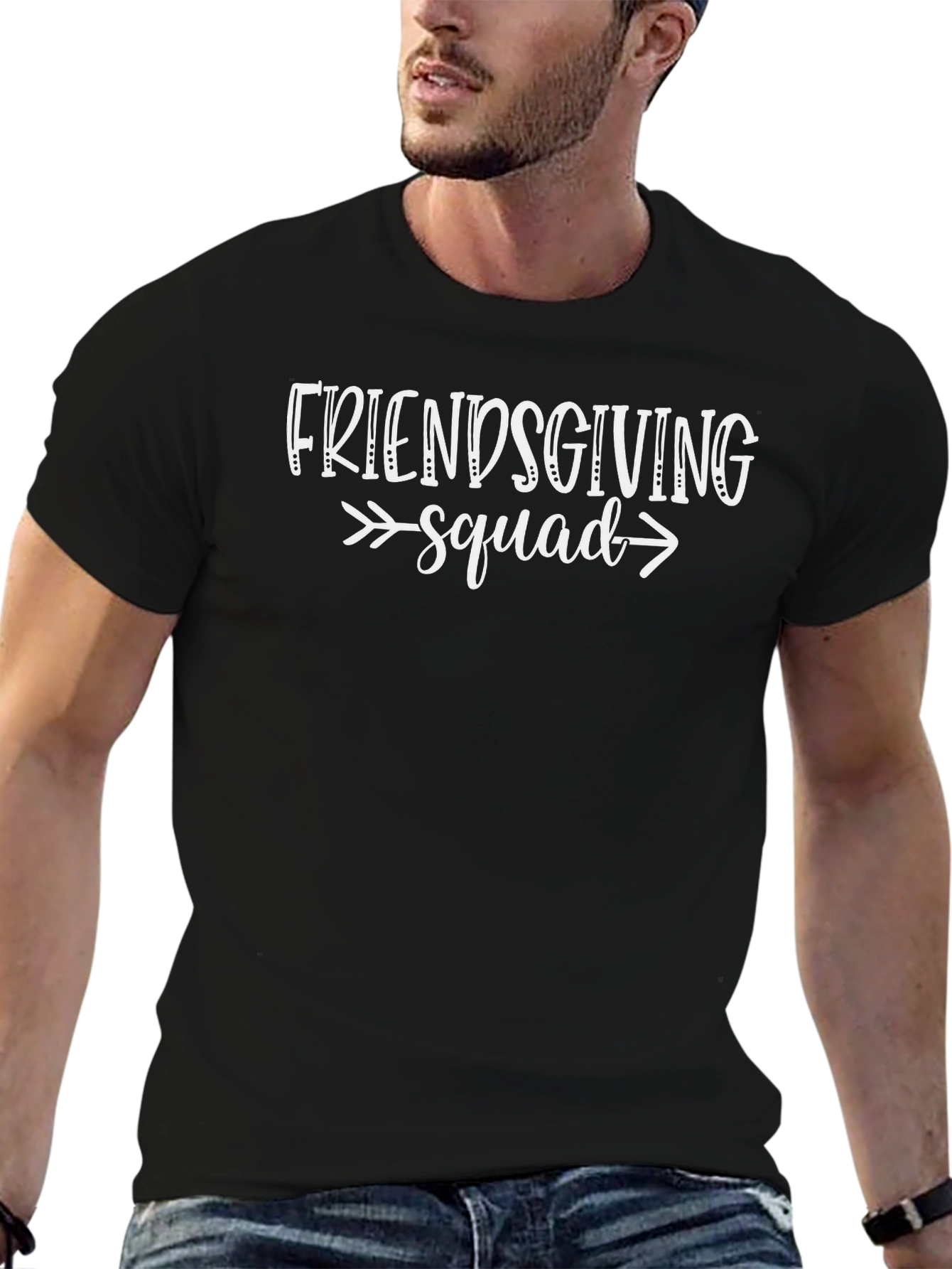 Friendsgiving Squad T-Shirt - Festive Thanksgiving Tee