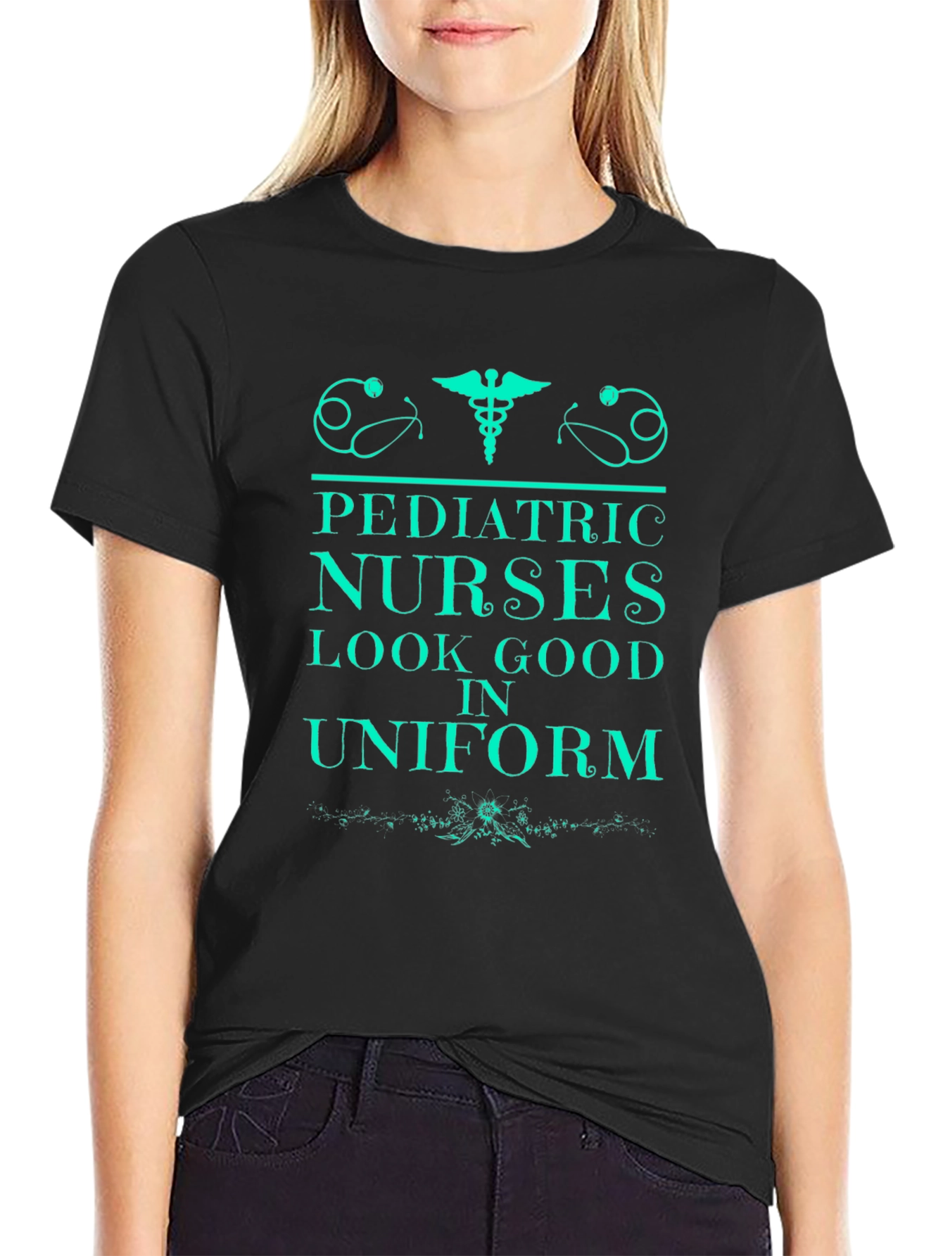 Pediatric Nurse Tee - Look Good in Uniform!