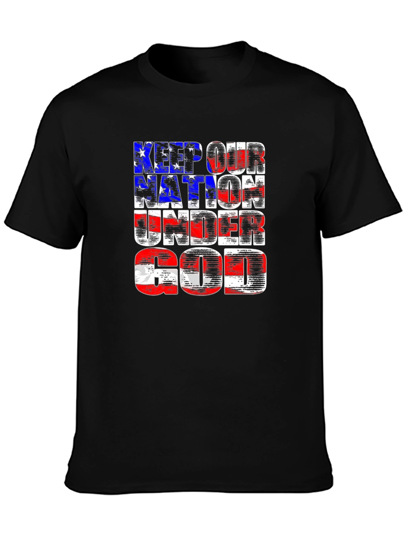 Keep Our Nation Under God Patriotic T-Shirt