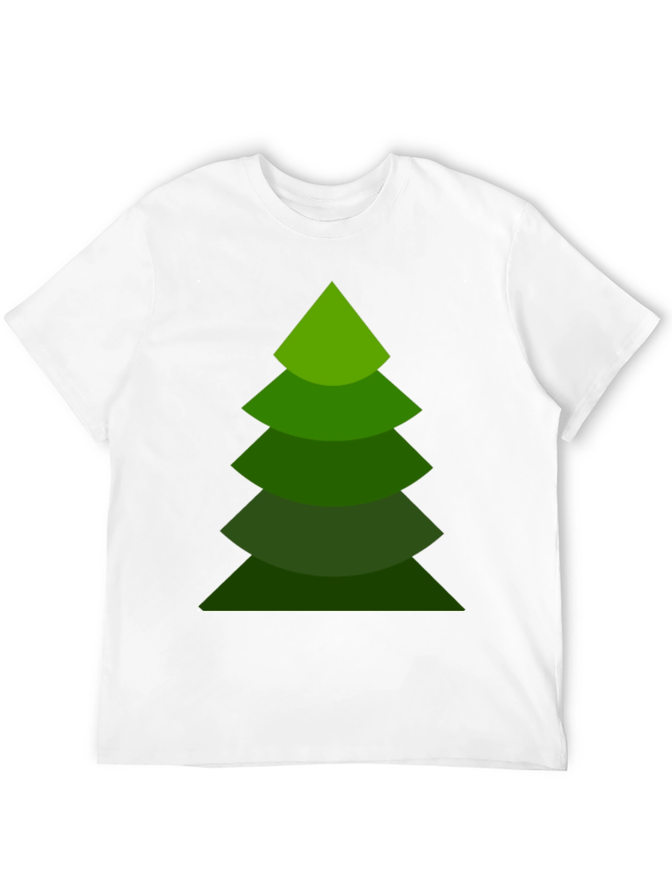 Festive Christmas Tree Graphic Tee - Holiday Style