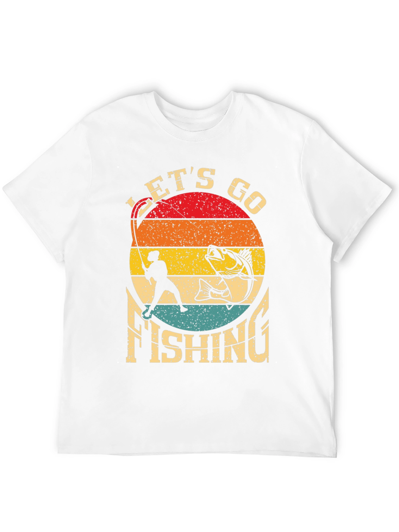 Lets Go Fishing Graphic Tee