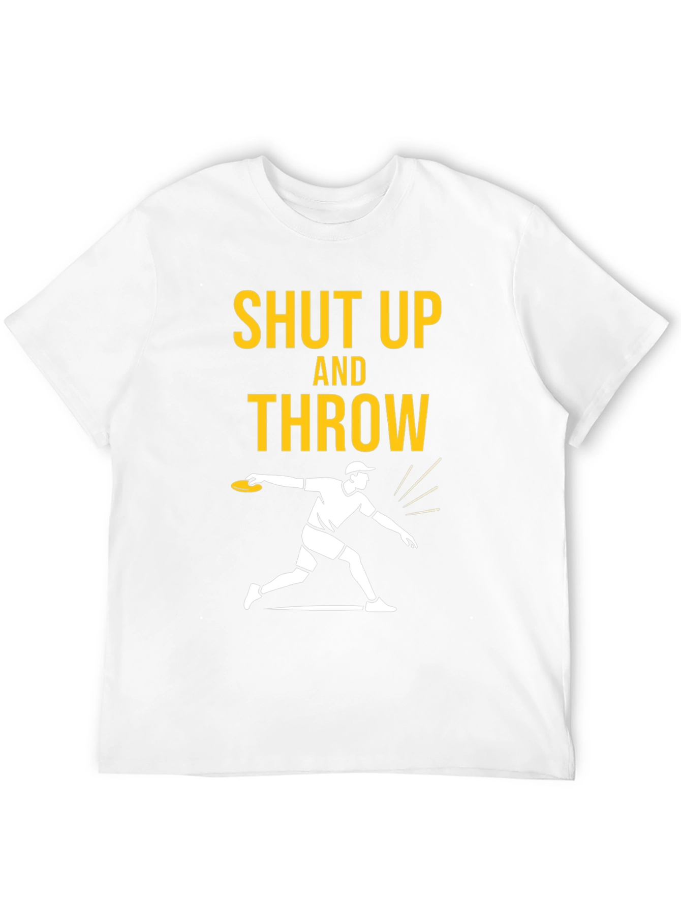 Shut Up and Throw Disc Golf T-Shirt