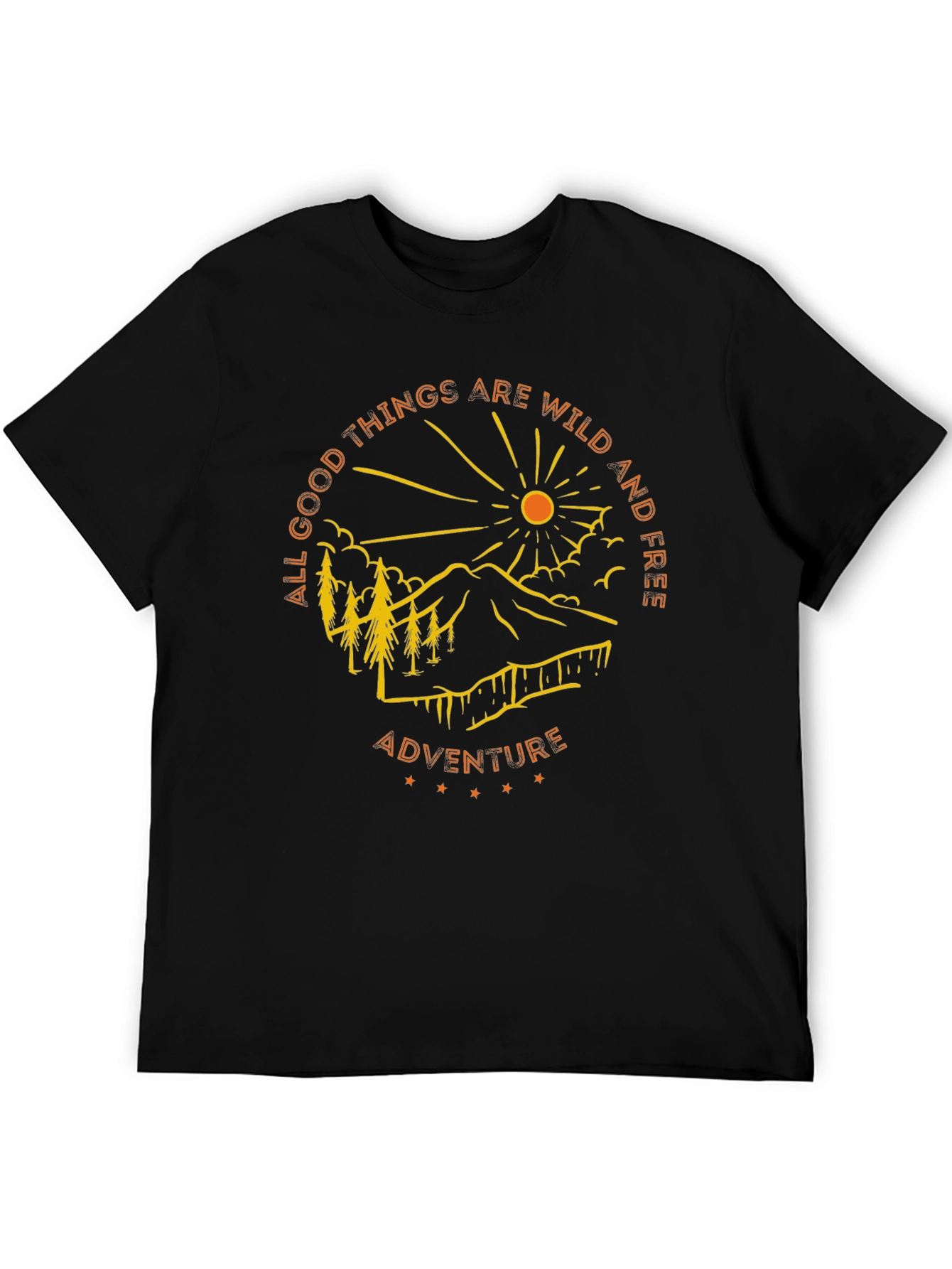 Wild and Free Adventure Graphic Tee