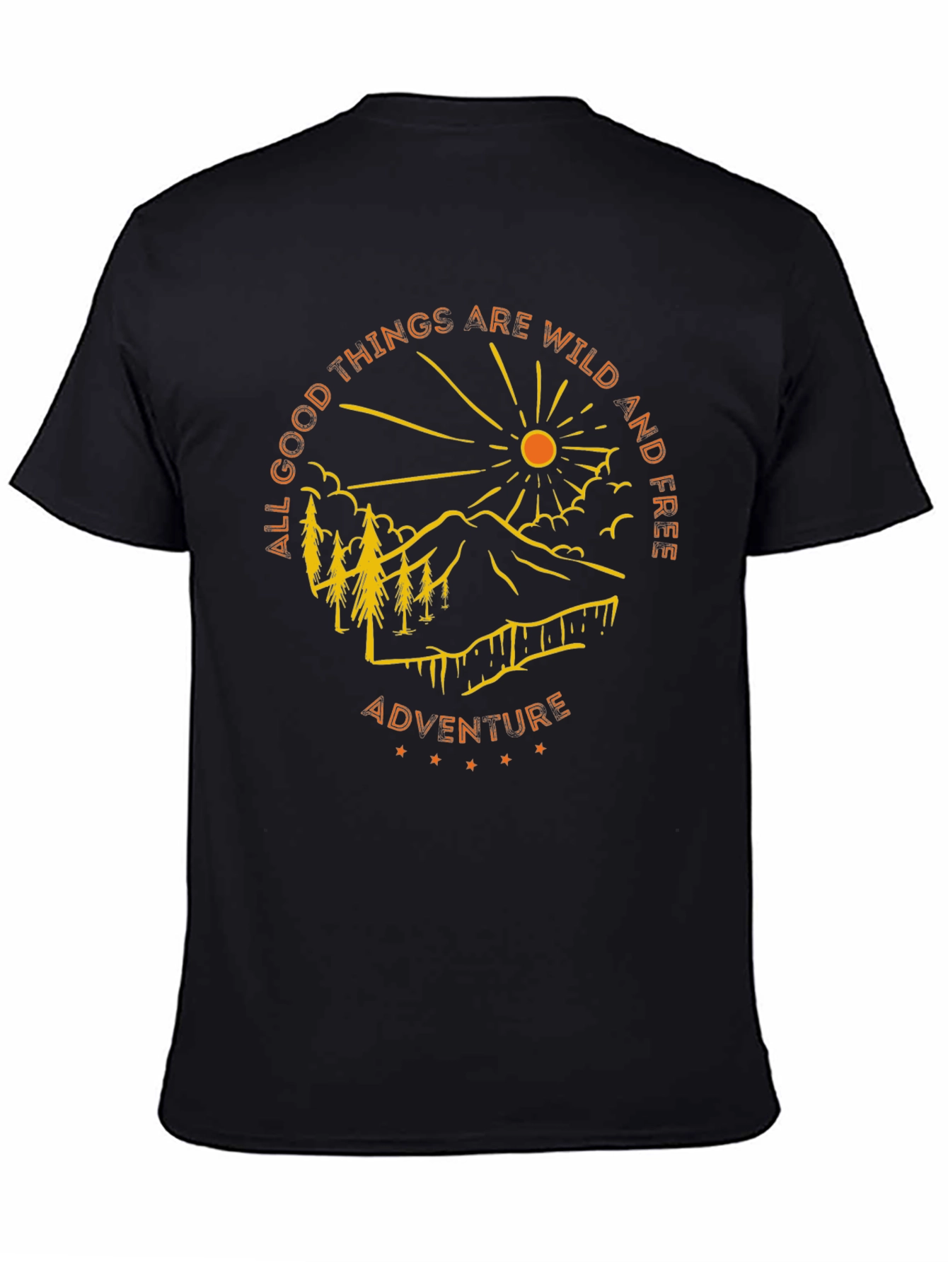 Wild and Free Adventure Graphic Tee