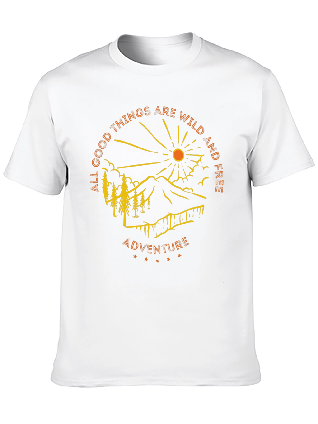 Wild and Free Adventure Graphic Tee