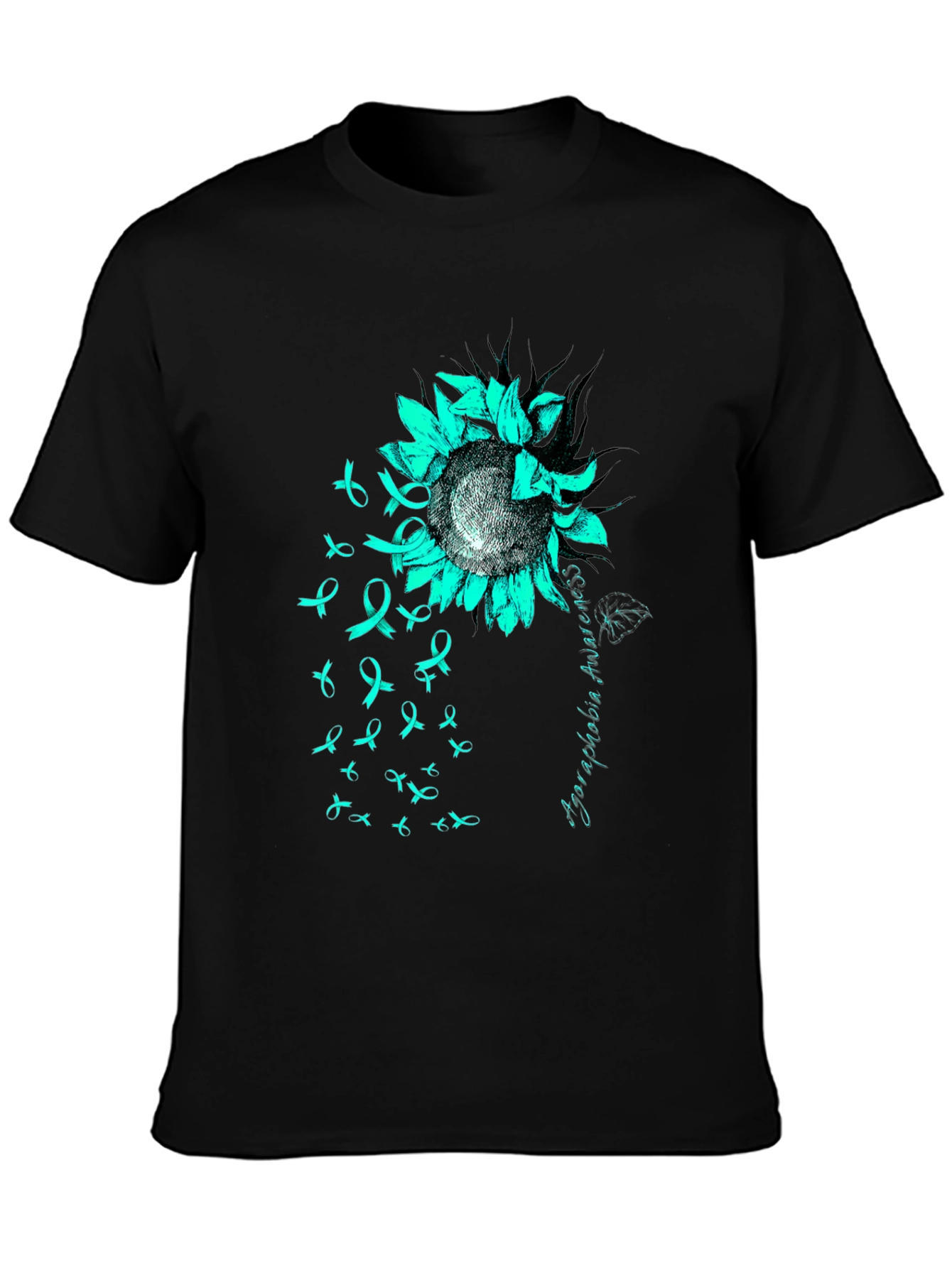 Agoraphobia Awareness Sunflower T-Shirt