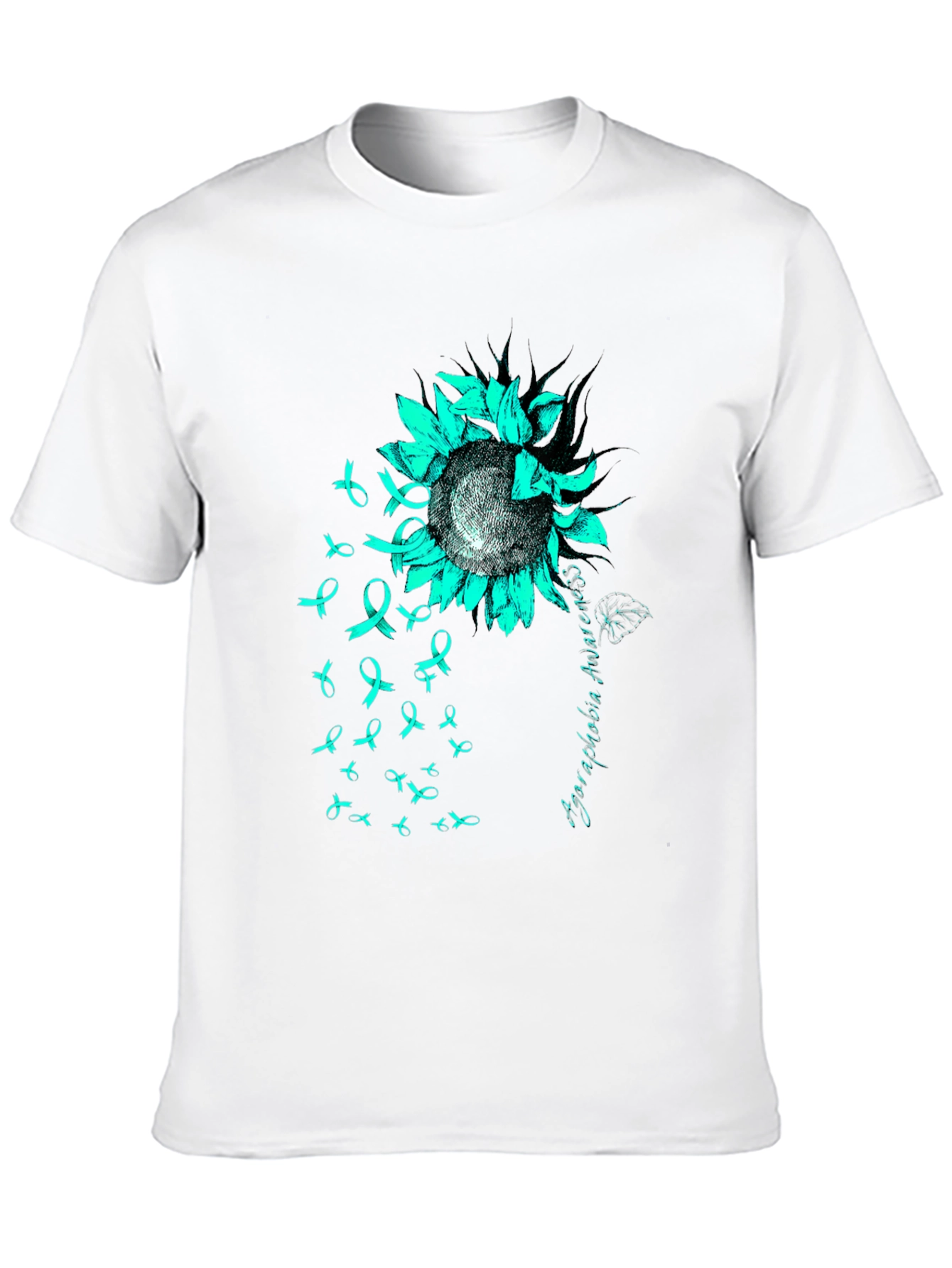 Agoraphobia Awareness Sunflower T-Shirt