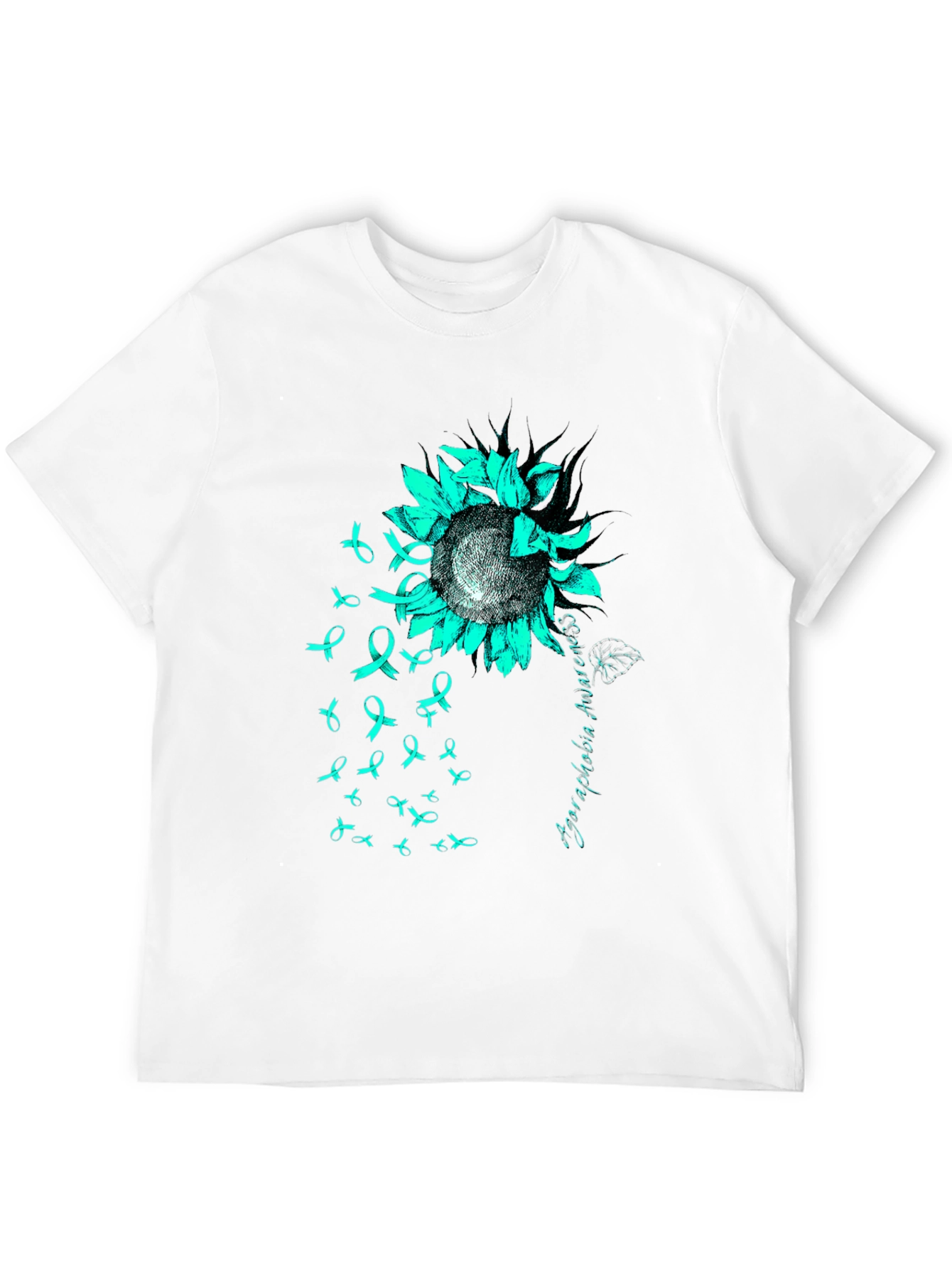 Agoraphobia Awareness Sunflower T-Shirt