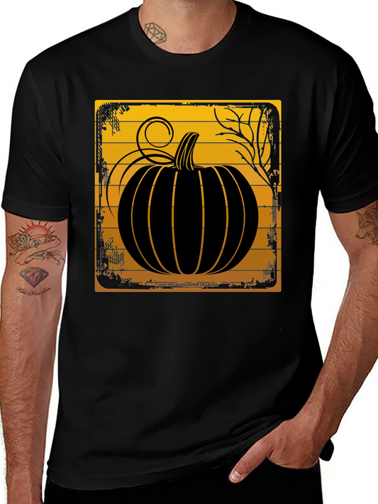 Pumpkin Graphic Tee - Autumn Harvest Design