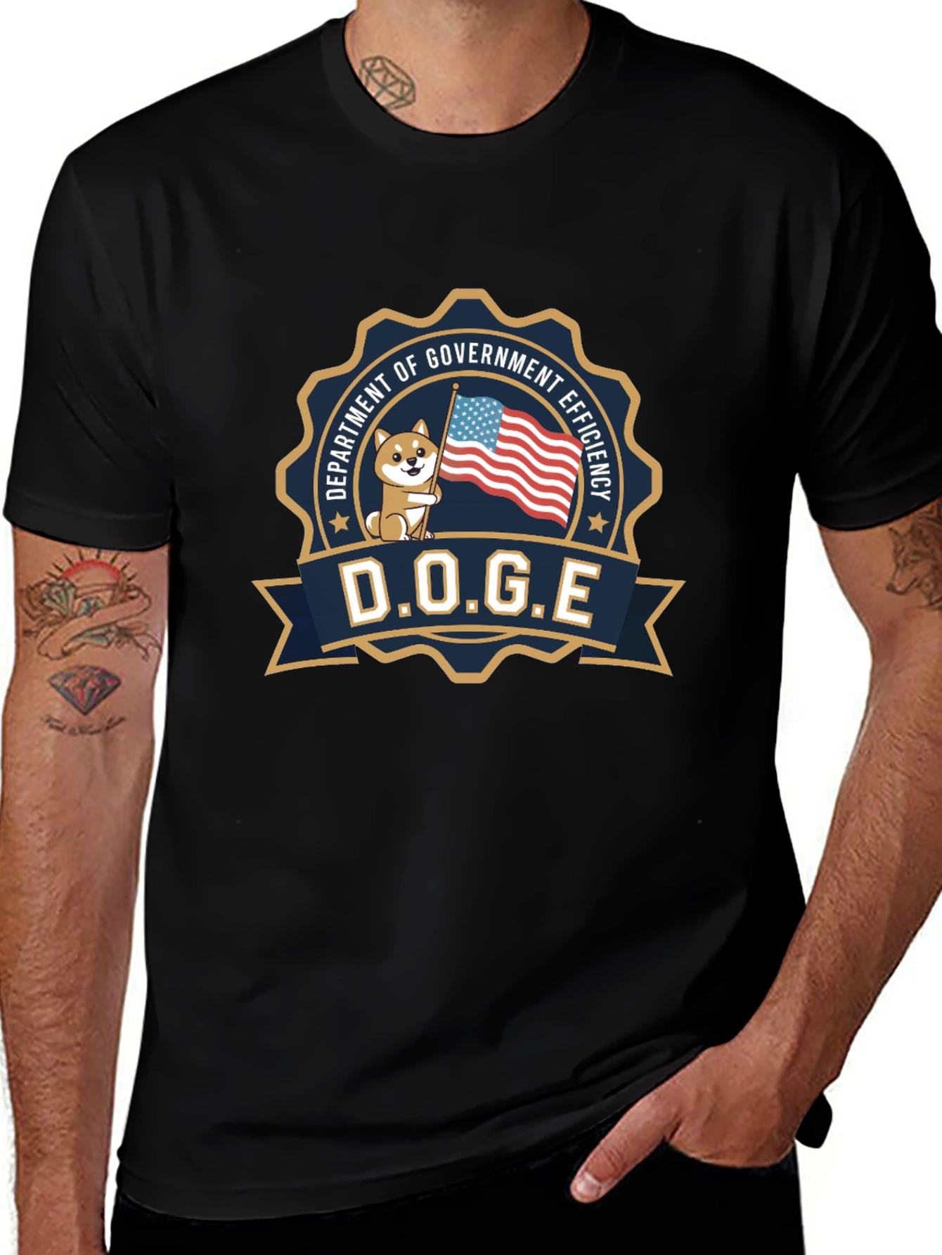 D.O.G.E Department T-Shirt - Government Efficiency