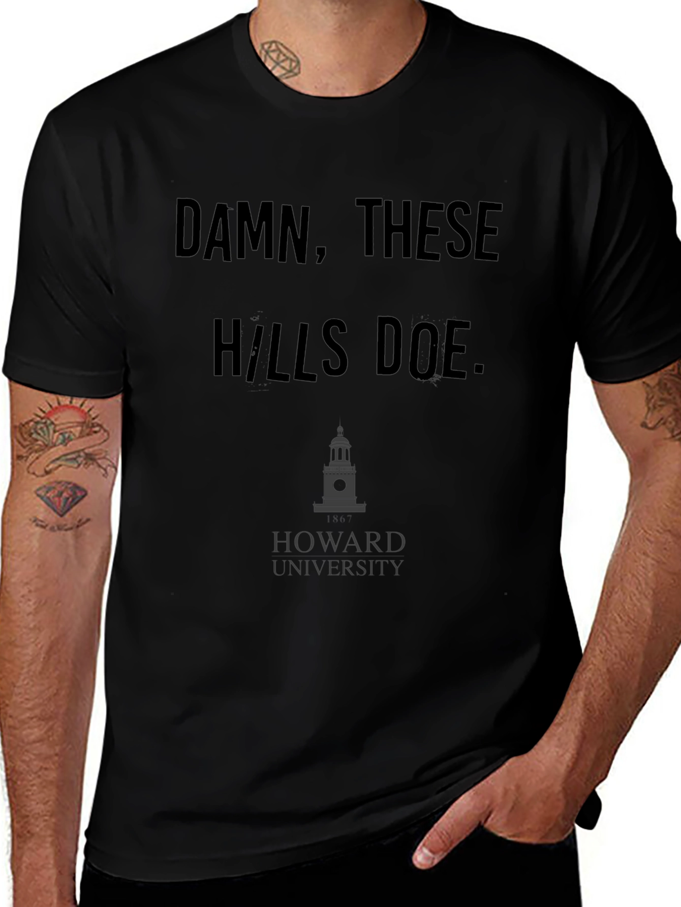 Damn These Hills HU T-Shirt