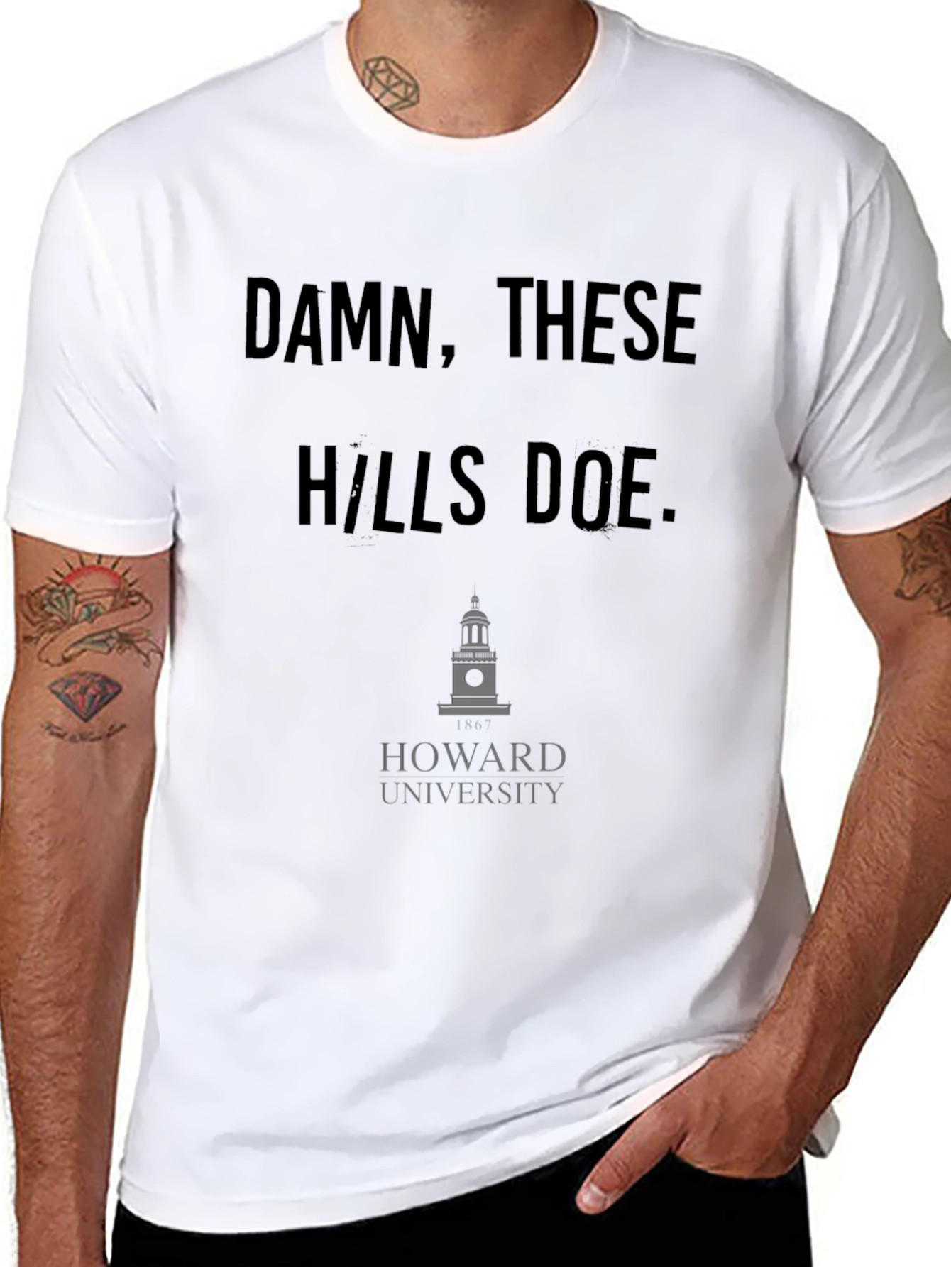Damn These Hills HU T-Shirt
