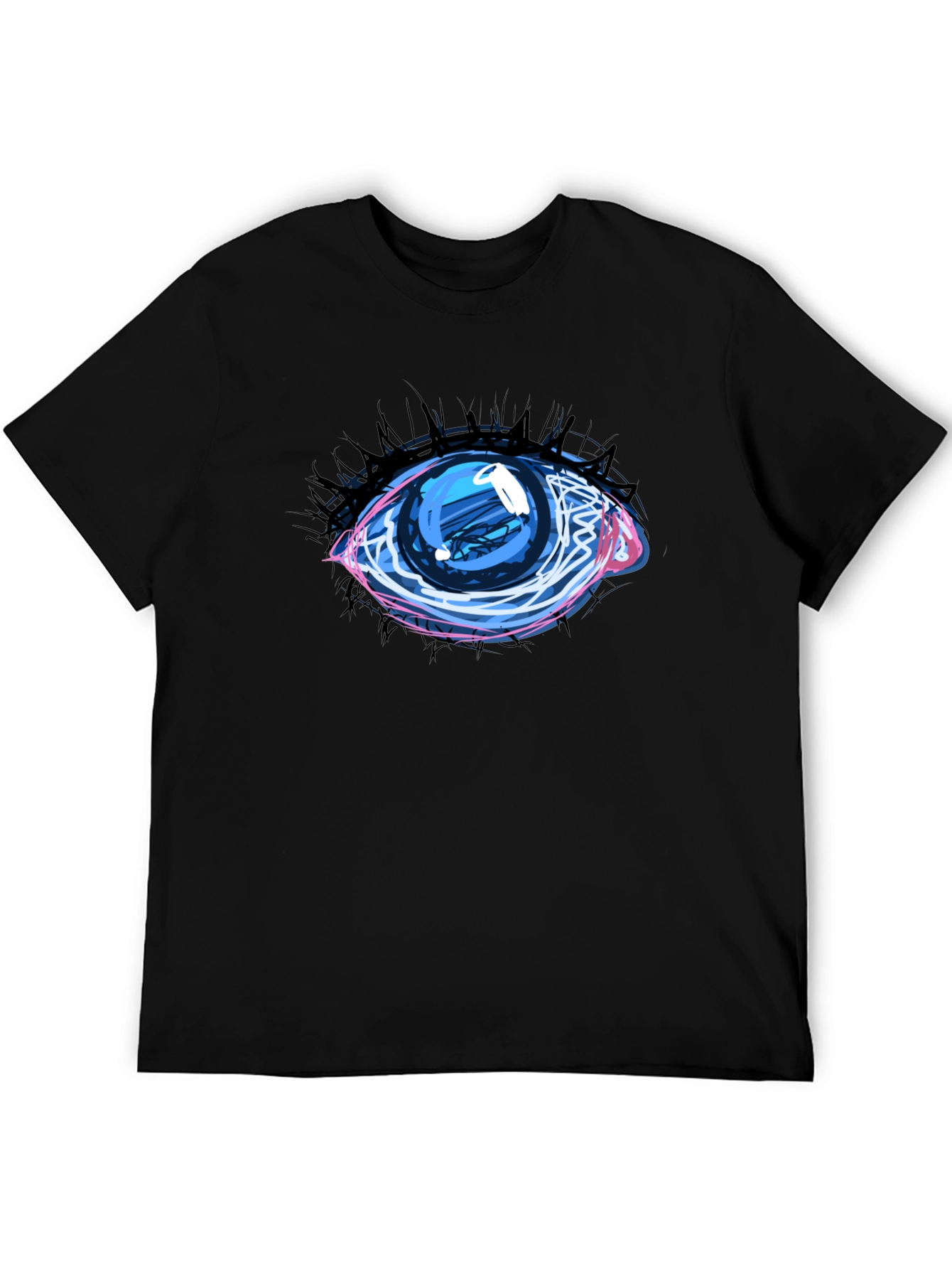 Eye Graphic Black Tee