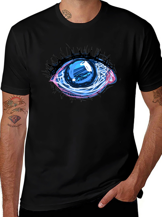 Eye Graphic Black Tee